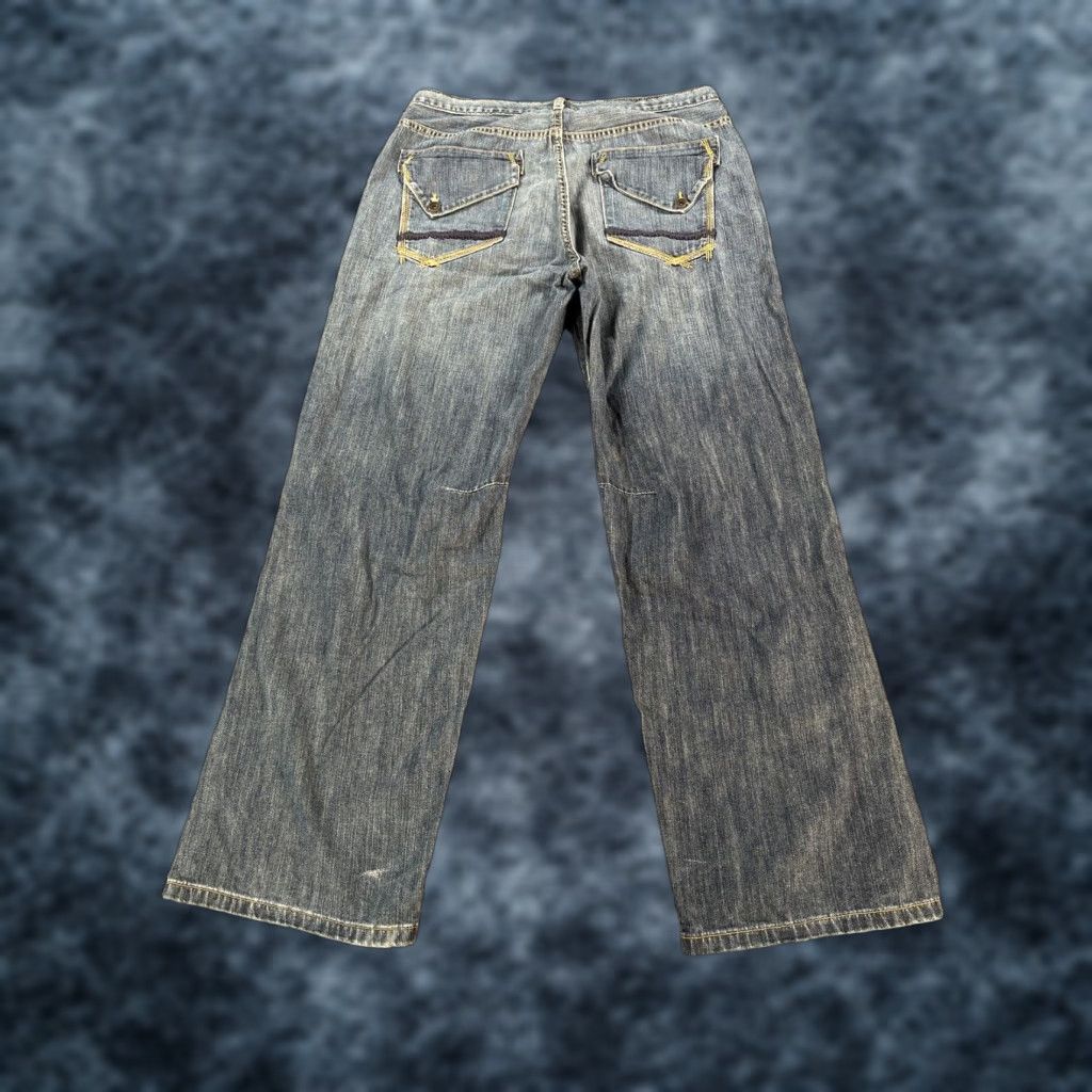 Nautica VINTAGE Nautica Jeans Mens 34x31 Baggy Denim Medium Wash Pants Y2K Straight Relaxed 5-Pocket Mens Blue Size US 34 / EU 50 - 1 Thumbnail