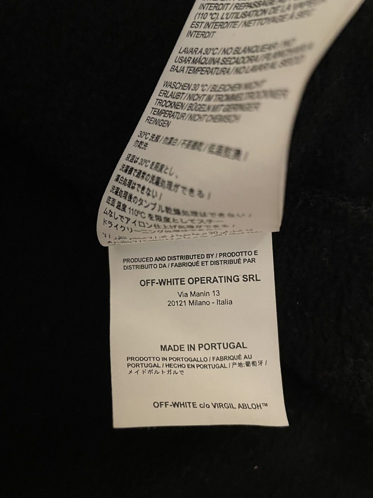 Off-White Black Diagonal Gradient Zip Hoodie Size US M / EU 48-50 / 2 - 6 Thumbnail