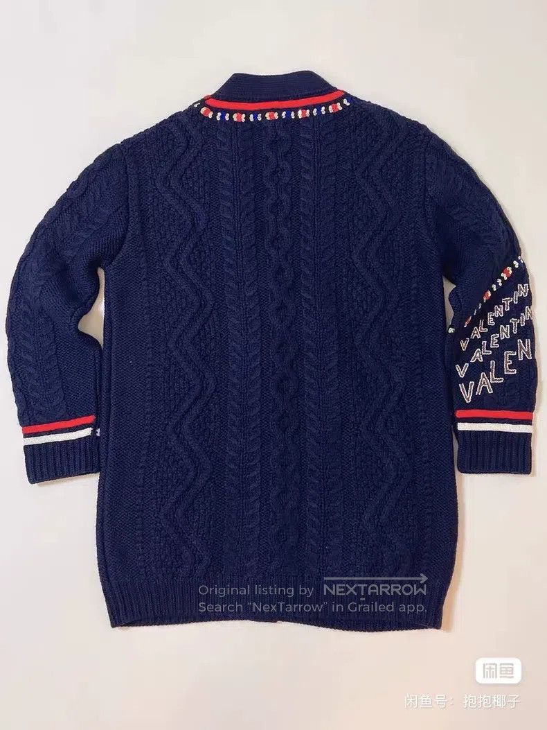 Valentino Valentino Blue knitted cardigan Size S / US 4 / IT 40 - 2 Thumbnail