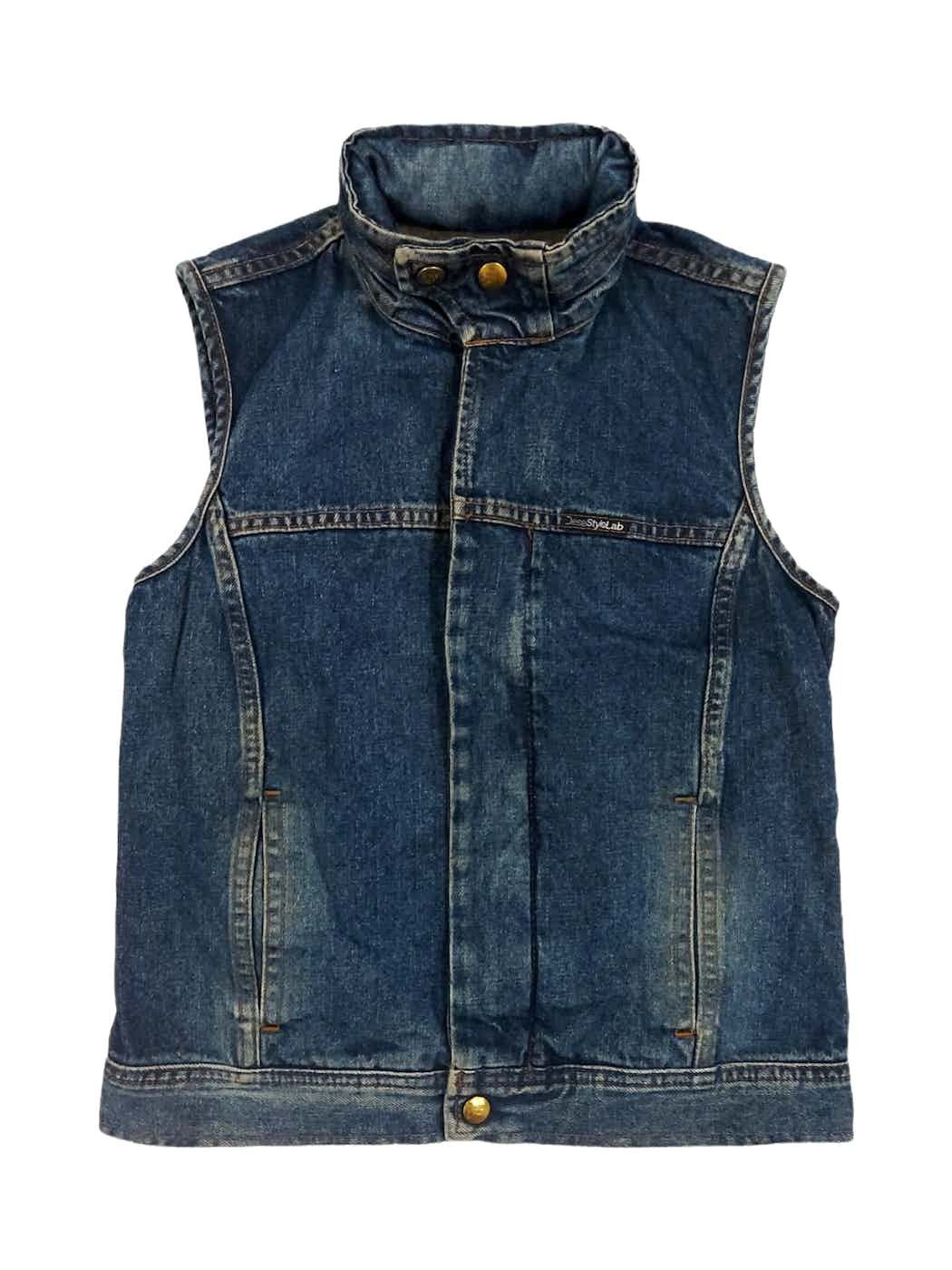 Diesel Very Rare! Vintage Diesel Style Lab Made in Italy Denim Vest Size S / US 4 / IT 40 - 2 Thumbnail