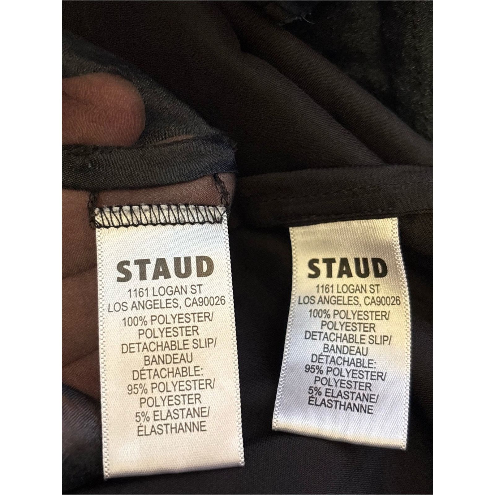Staud STAUD Albee Black Sheer Maxi alette dress Mockneck small Size S / US 4 / IT 40 - 8 Thumbnail