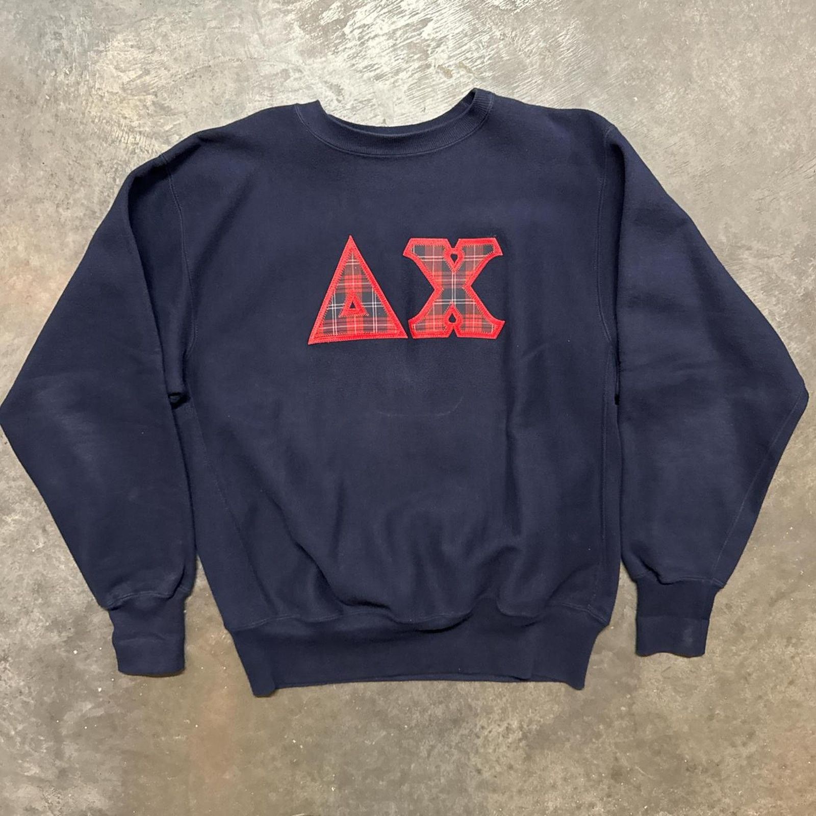 Champion × Vintage Vintage Champion Reverse Weave Fraternity Crewneck SZ XL Size XL / US 12-14 / IT 48-50 - 1 Thumbnail