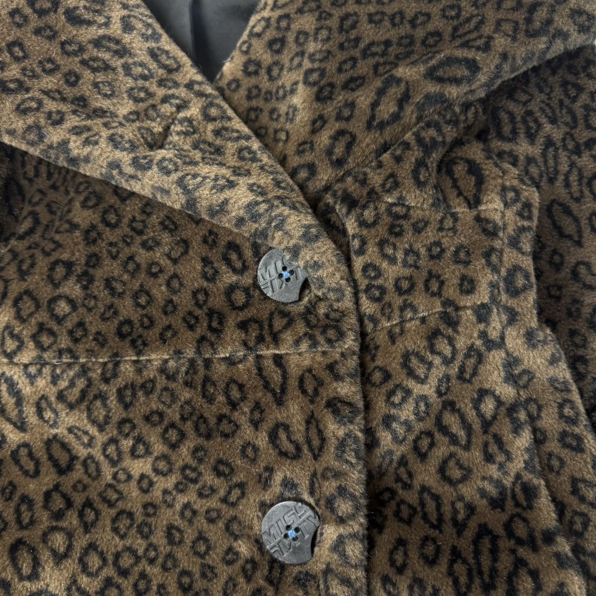 Miss Sixty Miss Sixty Vintage Y2K Leopard Print Faux Fur Jacket Size S / US 4 / IT 40 - 2 Thumbnail