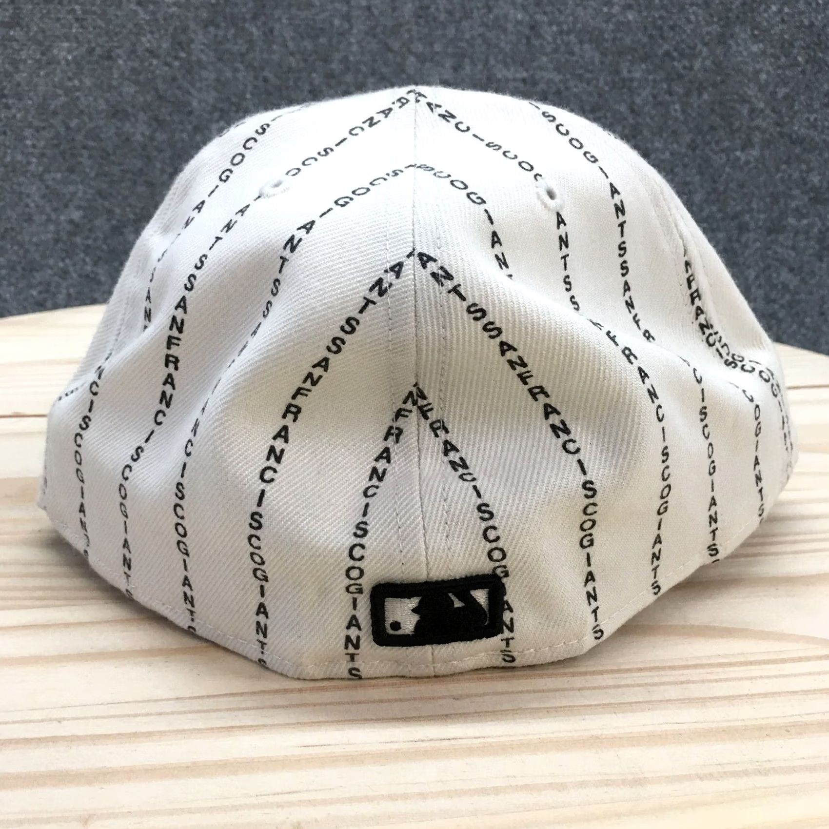 New Era New Era NFL San Francisco Fitted Cap Hat Mens 8 59Fifty White Black Logo Team Size ONE SIZE - 6 Thumbnail
