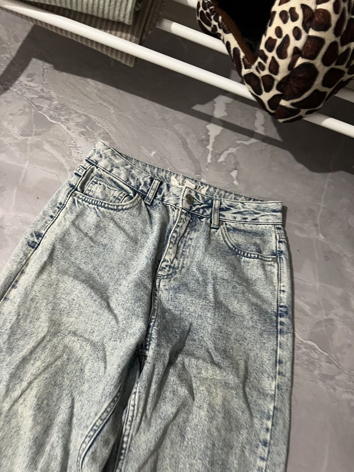 Vintage Underground Designer Damage Slim / Balenciaga Style 90 Size US 30 / EU 46 - 3 Thumbnail