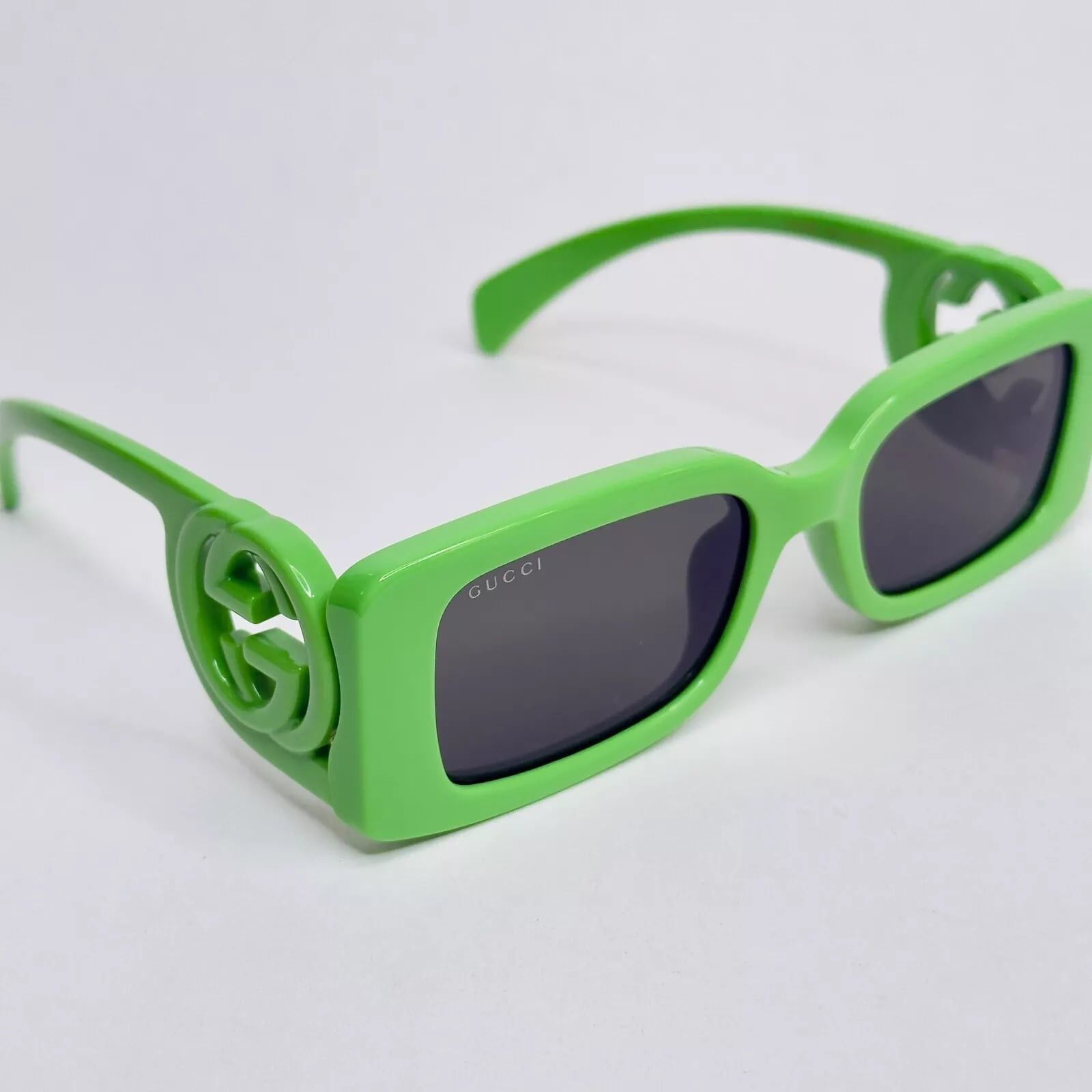 Gucci GUCCI Couture 1325 Green GG Logo 009 Narrow Fashion GG1325S Size ONE SIZE - 2 Thumbnail