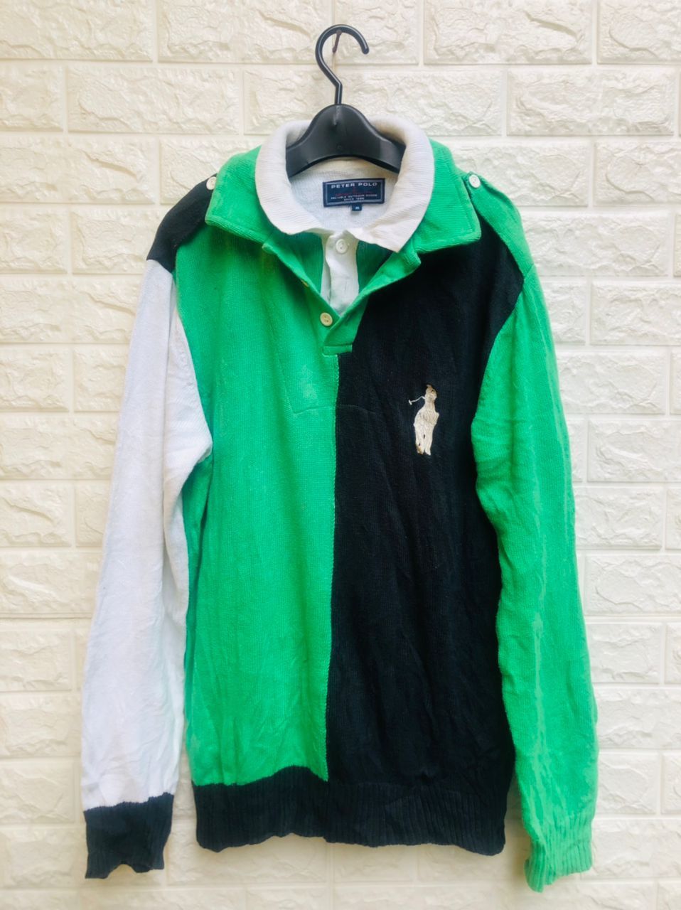 Japanese Brand Vintage Peter Polo Japanese Designer Fashion Style Size US L / EU 52-54 / 3 - 1 Thumbnail