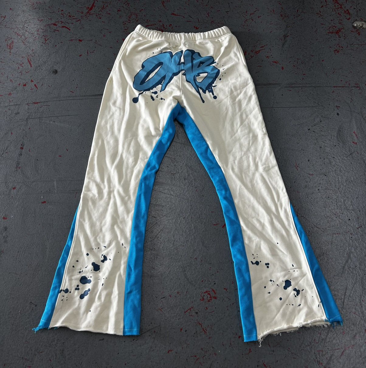 Chris Brown “OHB” Flare Sweatpants Size XL