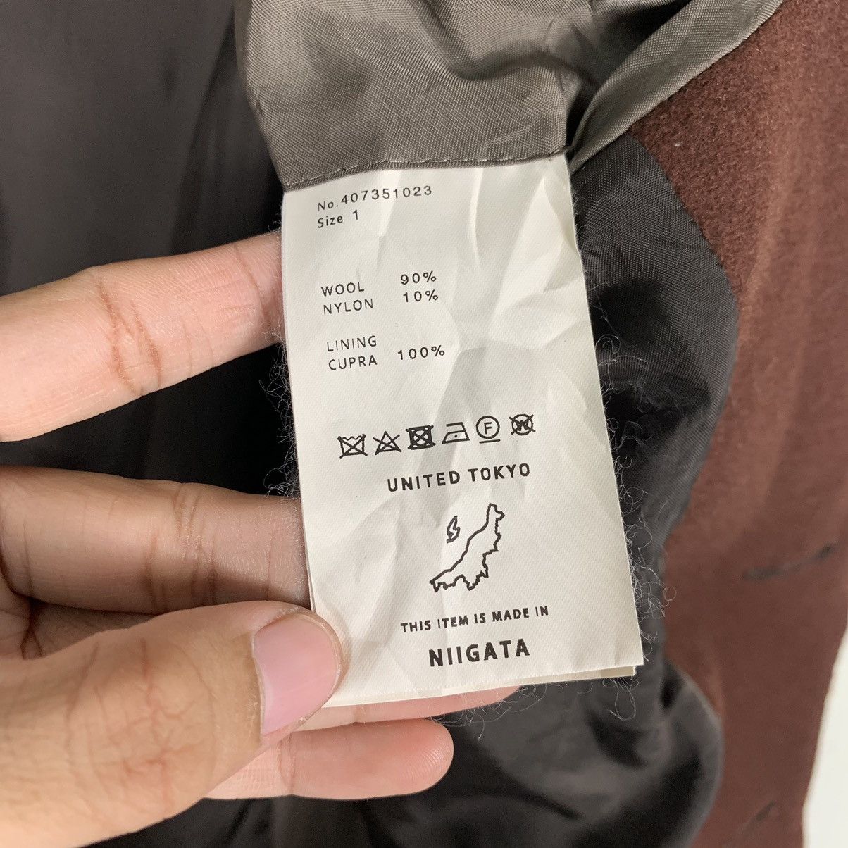 Japanese Brand United Tokyo Casual Coat Size US S / EU 44-46 / 1 - 16 Thumbnail