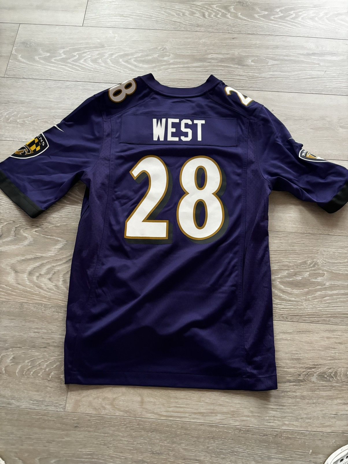 Nike 2015 Official Nike Baltimore Ravens Jersey Size US S / EU 44-46 / 1 - 3 Thumbnail
