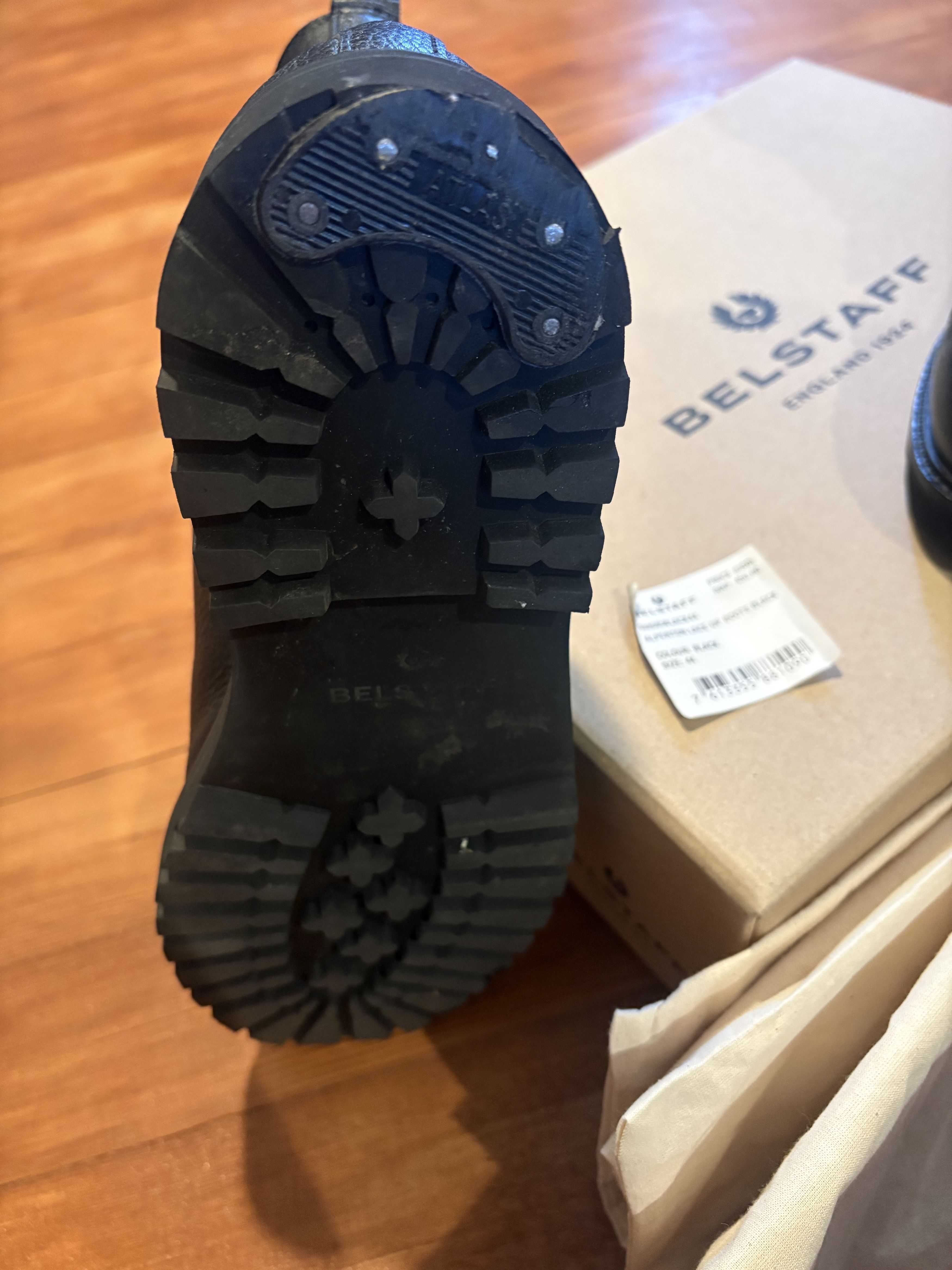 Belstaff Combat Boots - Alperton Lace Up Size US 11 / EU 44 - 4 Thumbnail
