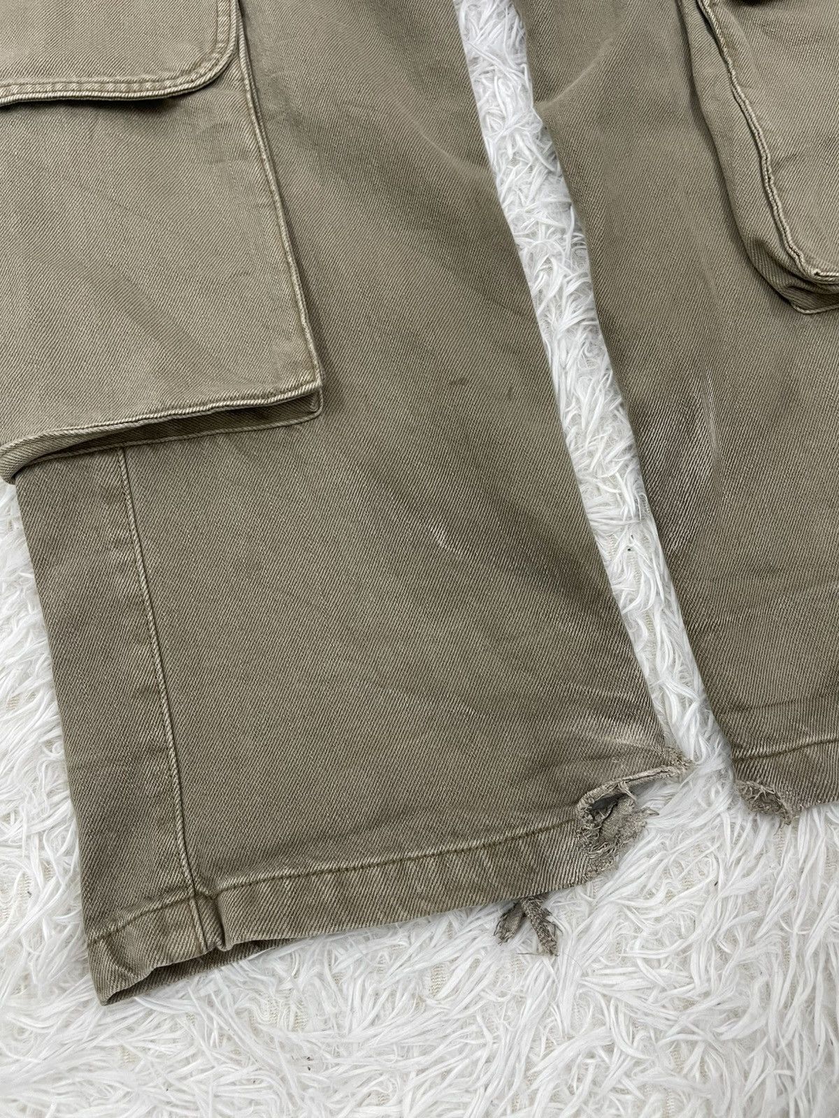 Zara Multi Big Cargo Pockets Zara Baggy Flair Pants Size US 32 / EU 48 - 6 Thumbnail
