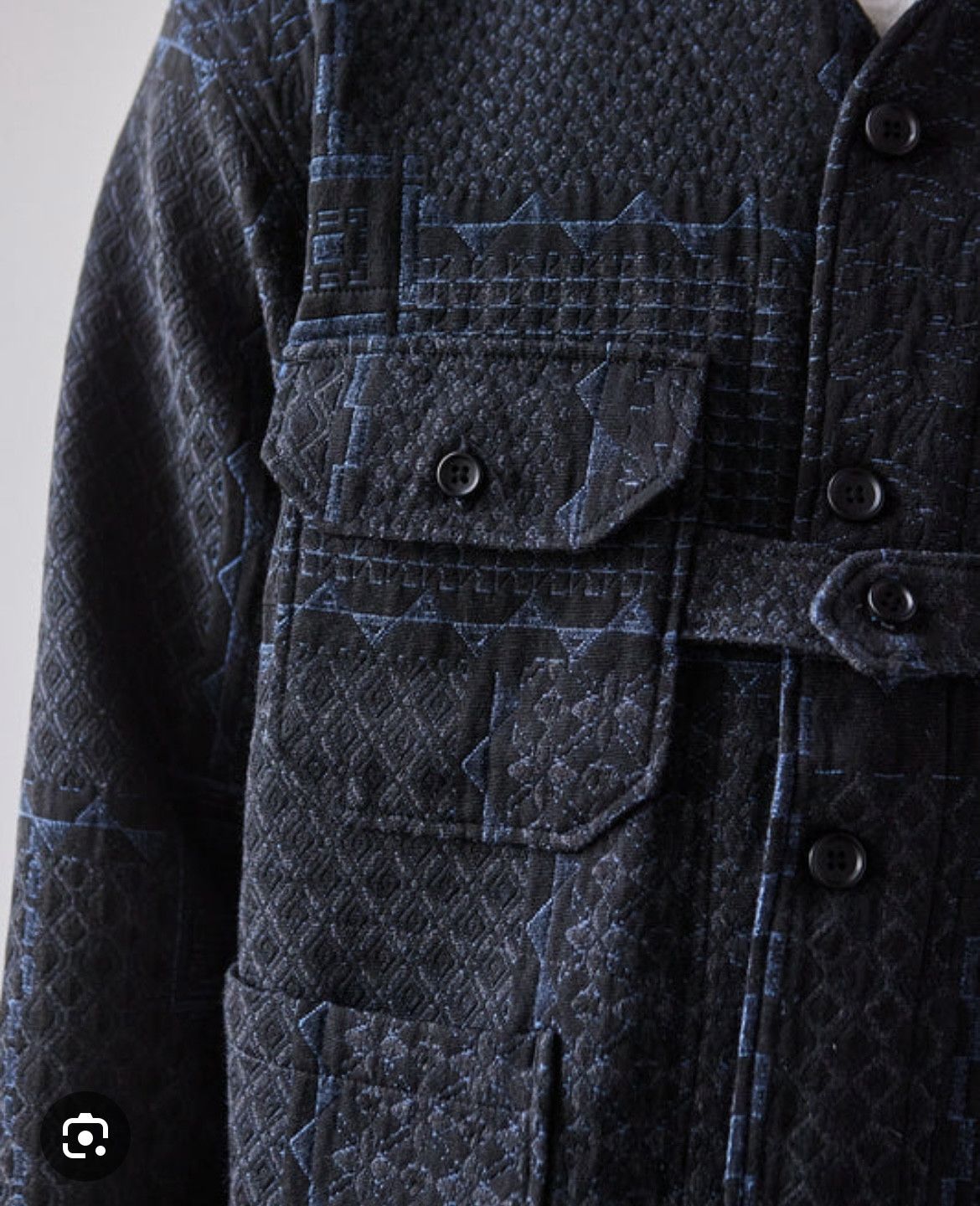 Engineered Garments Engineered Garments Shooting Jacket Geo Jacquard Size US L / EU 52-54 / 3 - 3 Thumbnail
