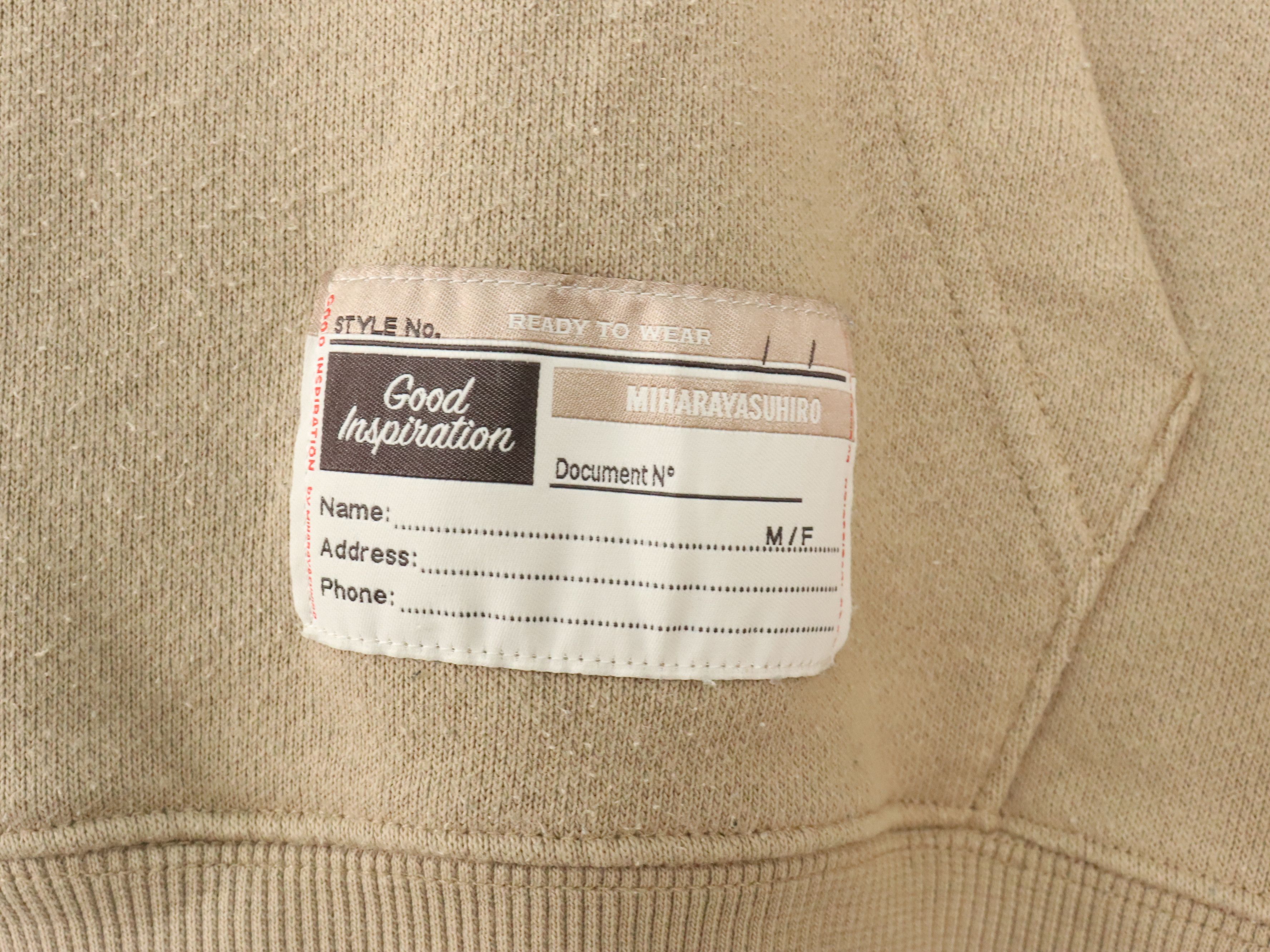 Maison MIHARA YASUHIRO Miharayasuhiro Good Inspiration Hoodie Size US L / EU 52-54 / 3 - 11 Thumbnail