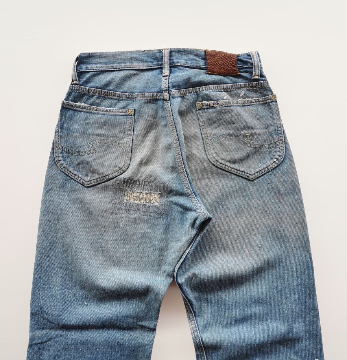 Pherrow's Pherrows Story Blue Selvedge Distressed Style Undercover Size US 28 / EU 44 - 8 Thumbnail
