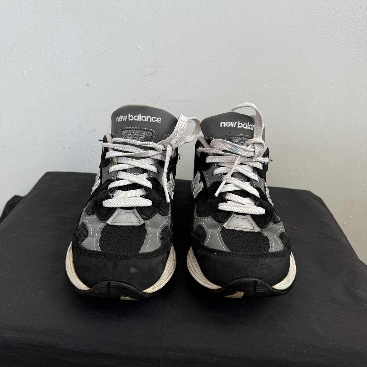 New Balance New Balance 992 USA Black/Gray Size US 7 / IT 37 - 5 Thumbnail