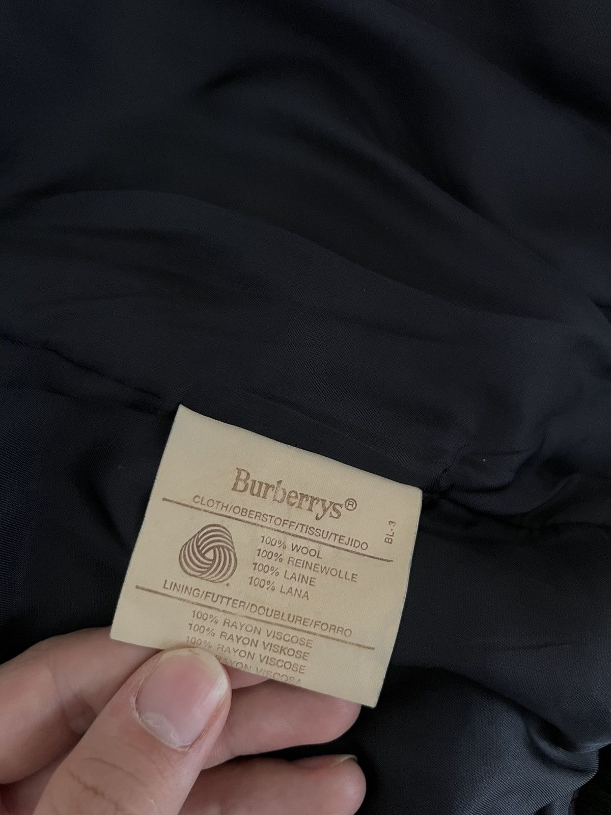 Burberry Burberry Varsity Jacket / Collage Jacket / Vintage - Wool Size US L / EU 52-54 / 3 - 10 Thumbnail