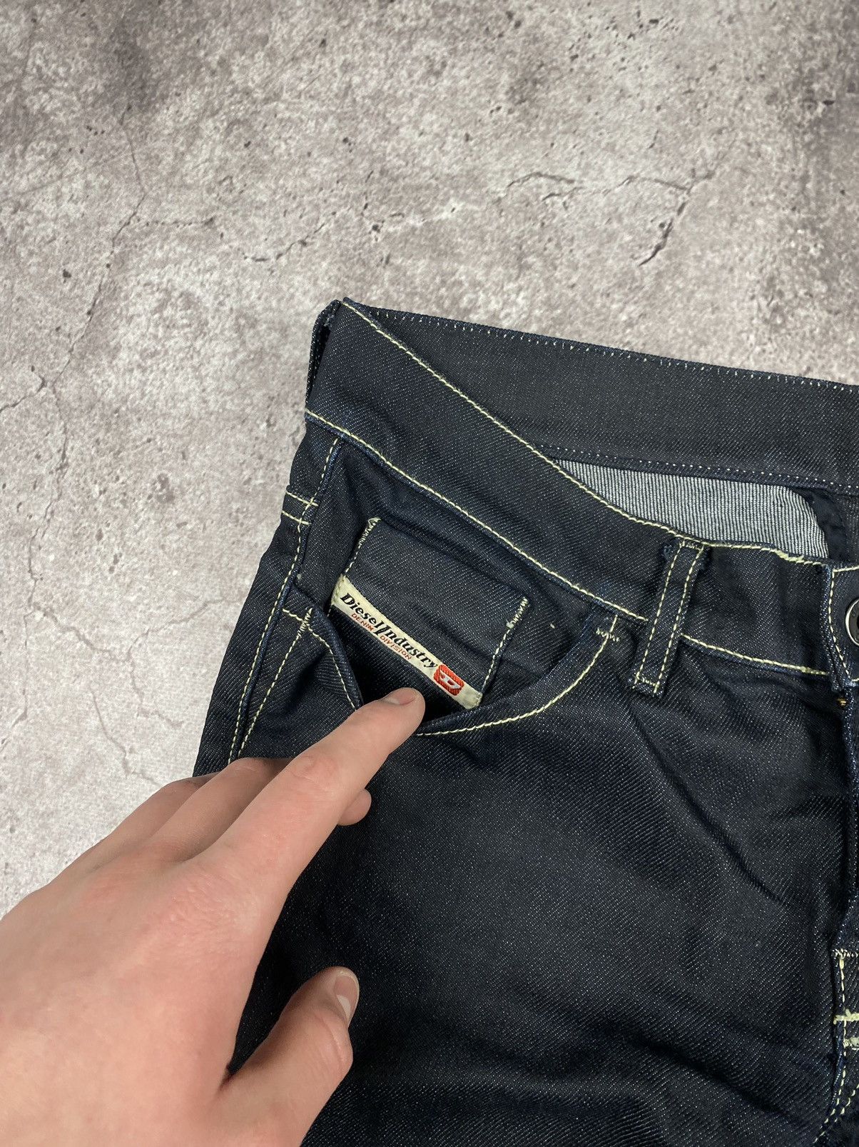 Diesel × Japanese Brand × Junya Watanabe Vintage Diesel Junya Watanabe Baggy distressed Japan jeans😊 Size 28" / US 6 / IT 42 - 3 Thumbnail