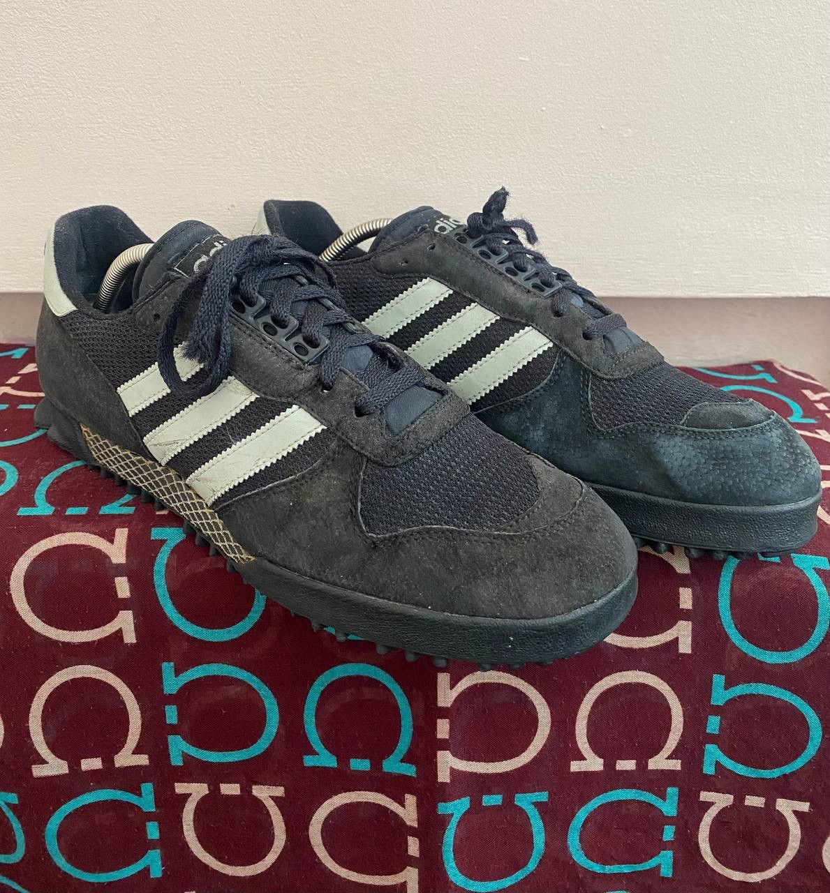 Adidas × Vintage 🔥 VTG 90's Adidas Marathon Tr Sneakers 1993 Trainers Shoes Size US 11 / EU 44 - 2 Thumbnail