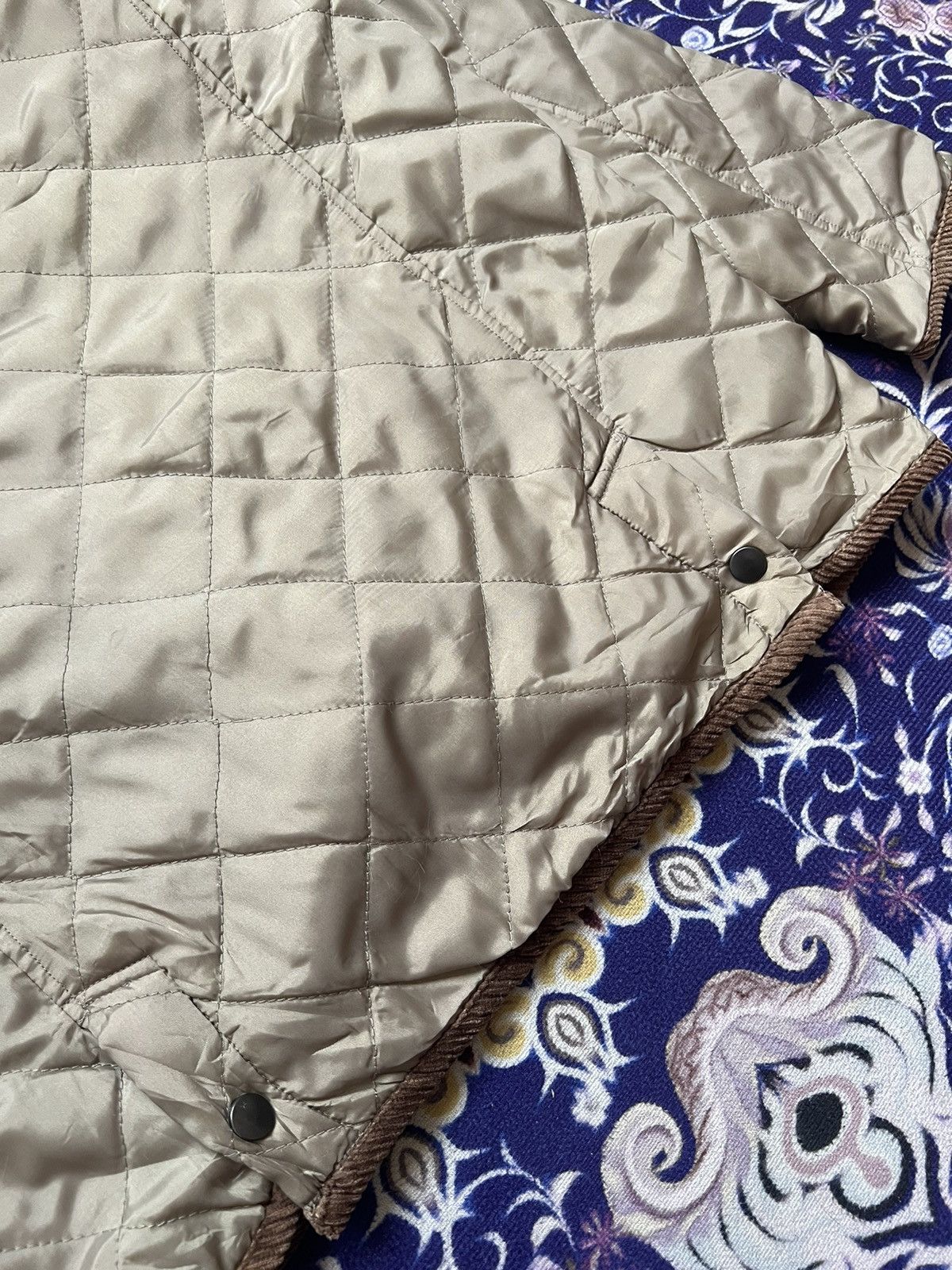 Japanese Brand Sweet Pannpukinn Corduroy Quilted Jacket Designer Japanese Size US M / EU 48-50 / 2 - 14 Thumbnail