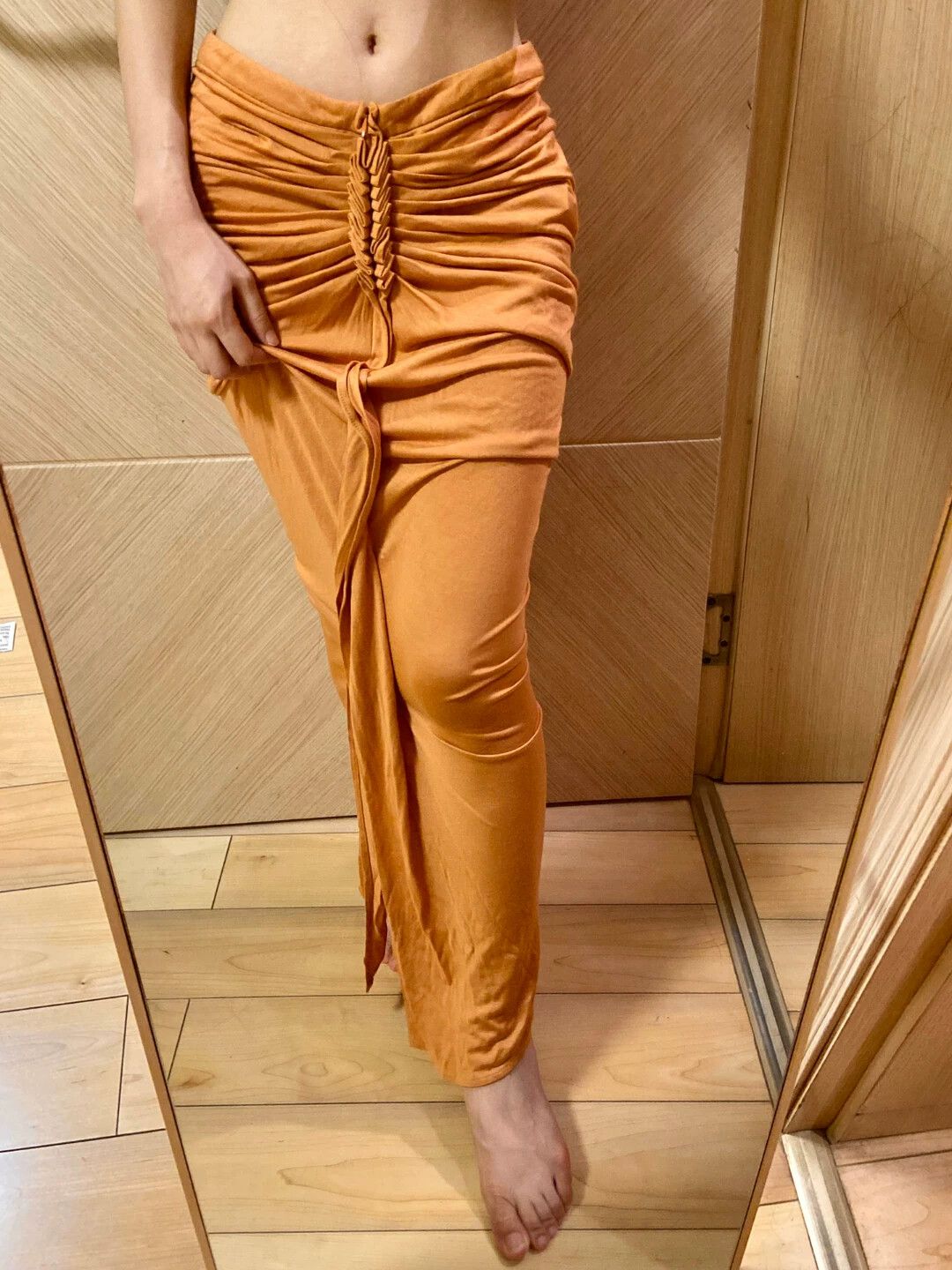Givenchy Givenchy Pleated Slit Versatile Skirt Women's 38 Size 26" / US 2 / IT 38 - 10 Thumbnail