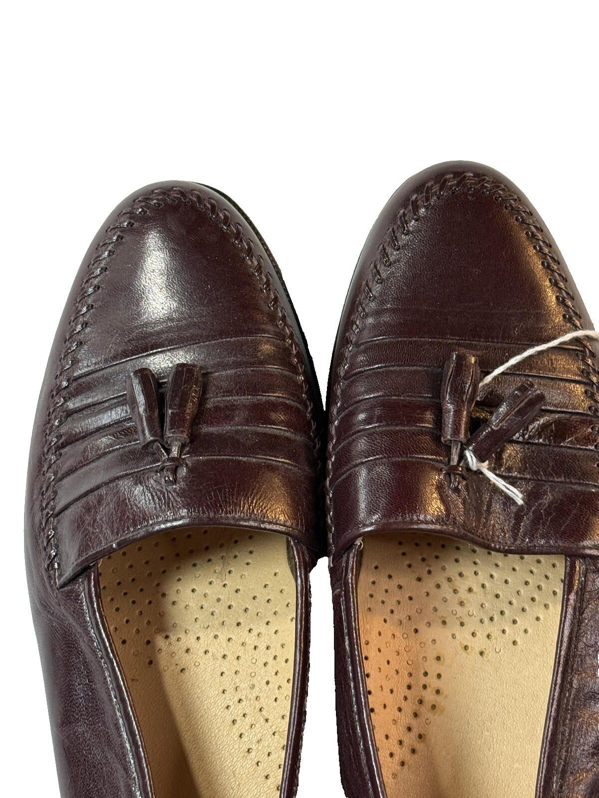Stacy Adams Vintage Stacy Adams Oxford Dress Shoes Mens 8 Oxblood Size US 8 / EU 41 - 2 Thumbnail