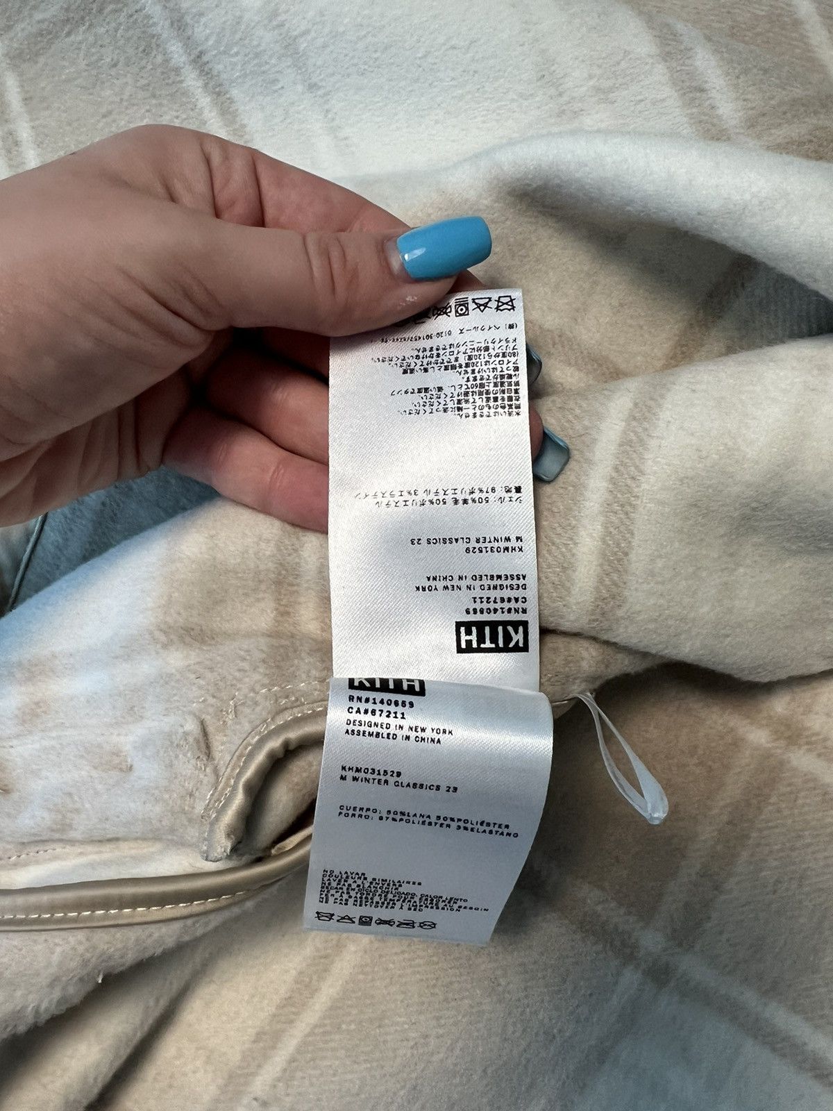 Kith Kith Plaid Tan Jacket Size US XL / EU 56 / 4 - 7 Thumbnail