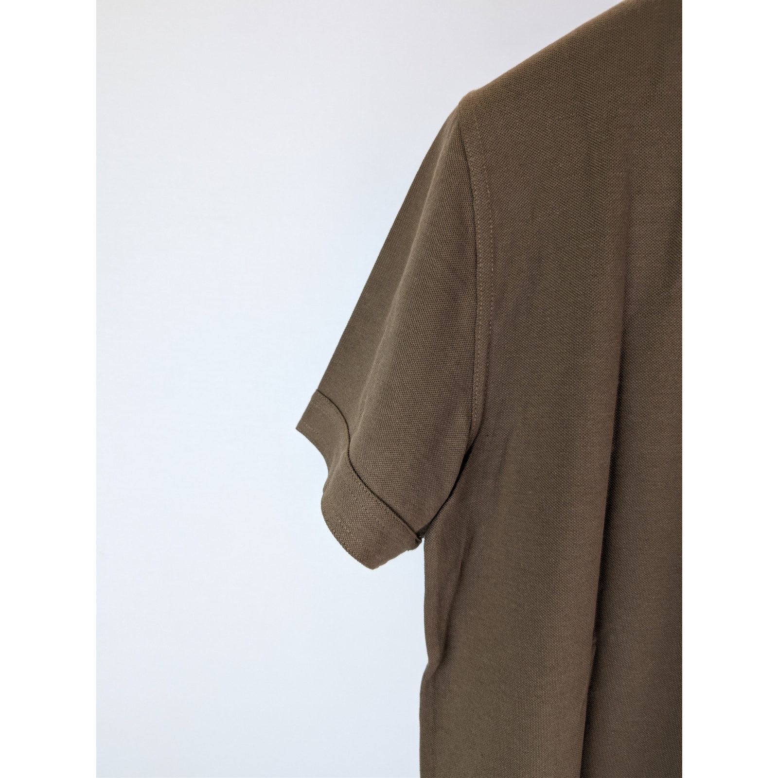 Tom Ford o1rshd1 Cotton Pique Polo Shirt in Brown Size US M / EU 48-50 / 2 - 14 Thumbnail