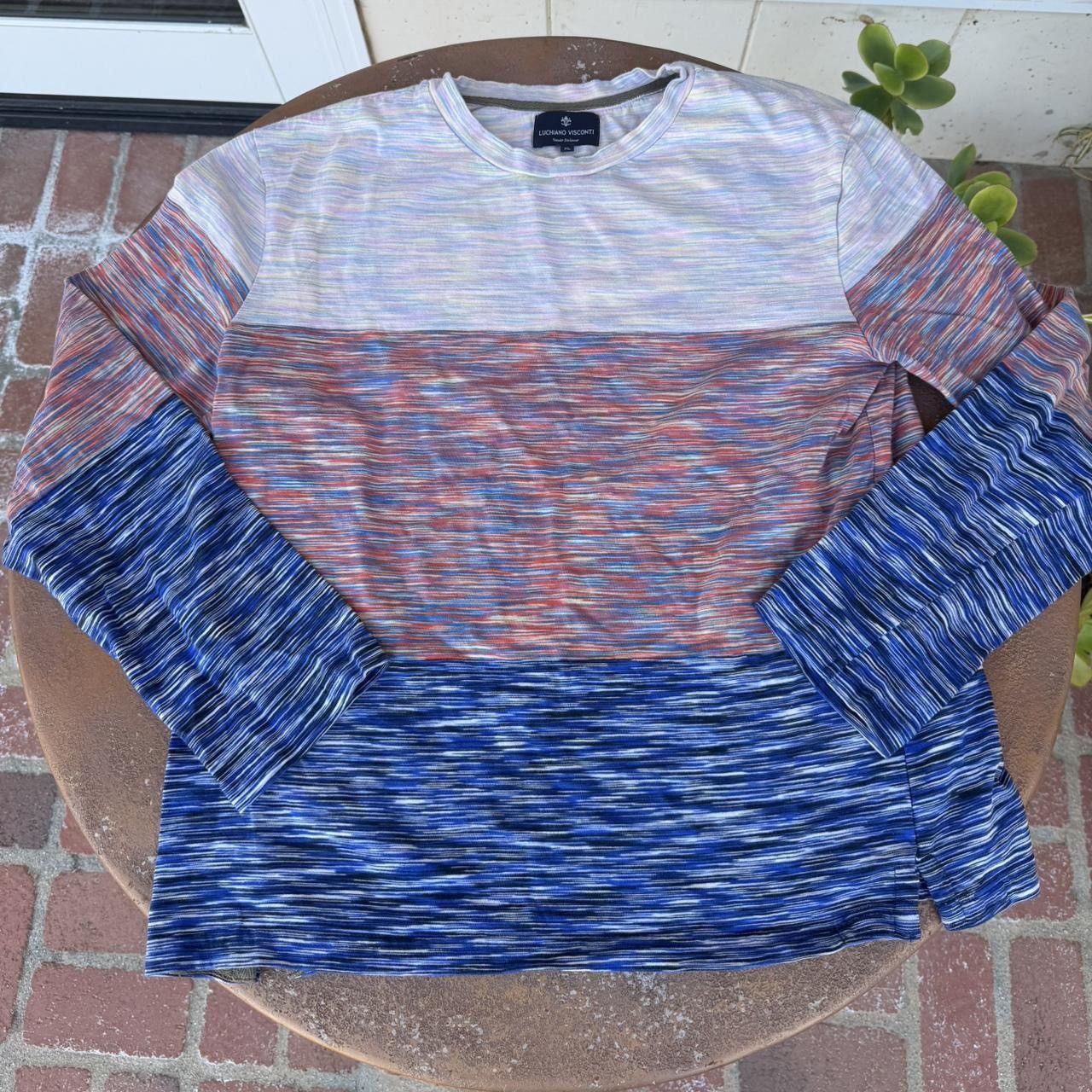 Luchiano Visconti Luchiano Visconti multicoloured long sleeve shirt Size XL Size US XL / EU 56 / 4 - 2 Thumbnail