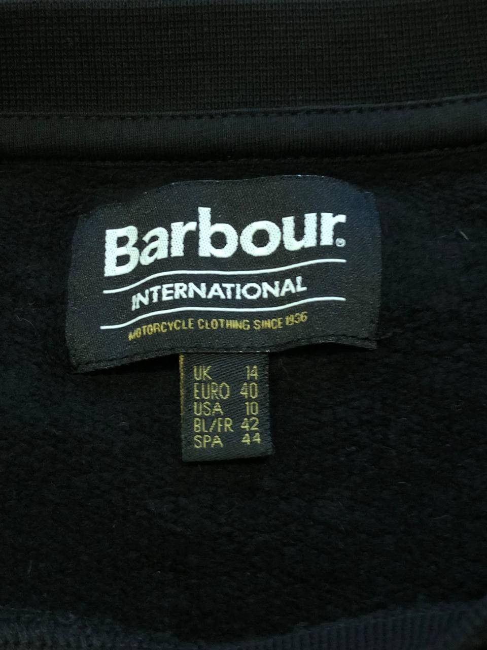 Barbour Vintage Barbour Big Star Y2K Logo Sweater Size L / US 10 / IT 46 - 2 Thumbnail