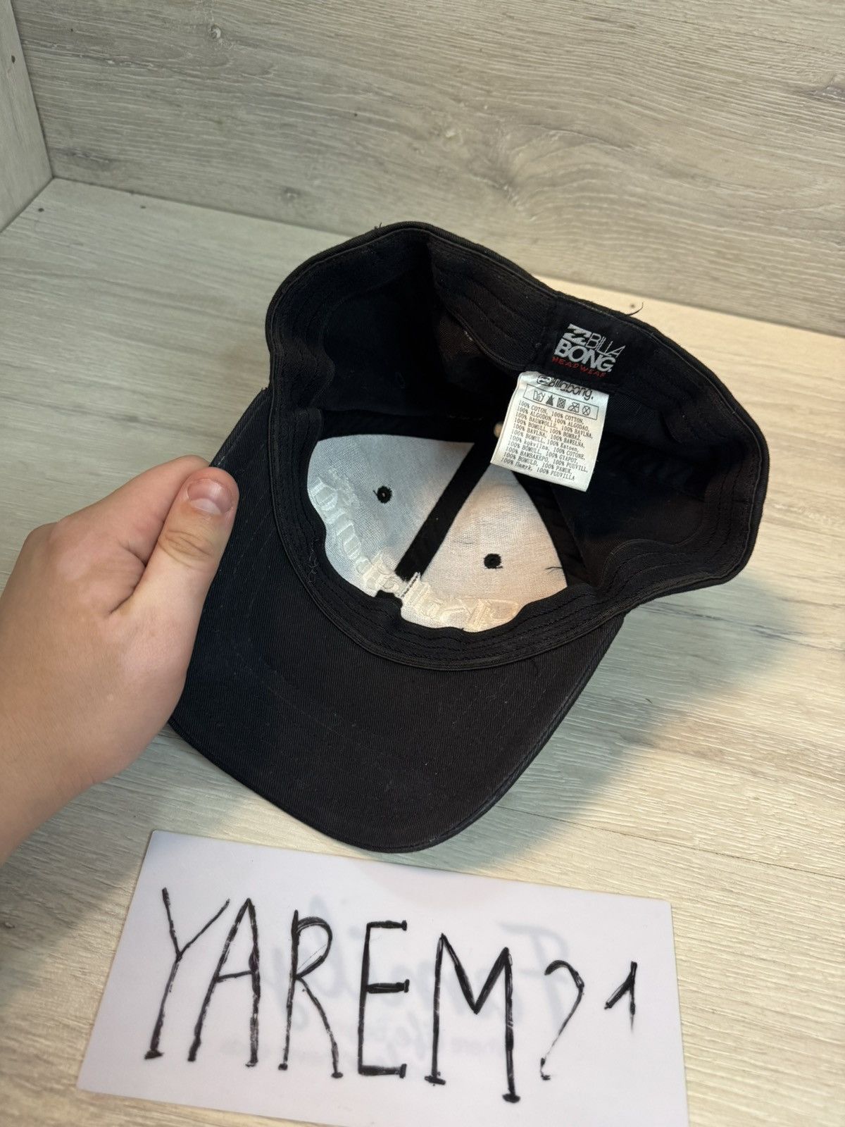 Billabong Billabong vintage cap hat Size ONE SIZE - 4 Thumbnail