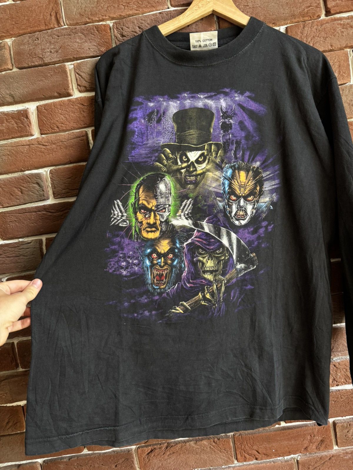 Band Tees × Thunderdome × Vintage Rare Vintage 1997 Thunderdome Wizard Gabber Band Tshirt 90s Size US XL / EU 56 / 4 - 10 Thumbnail