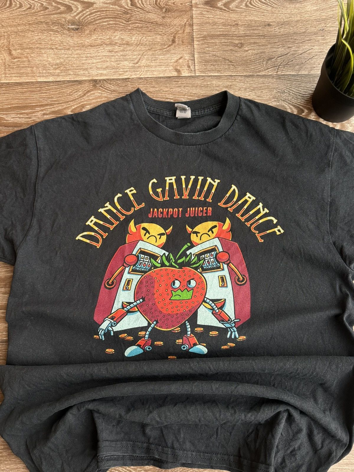Band Tees 🔥 Dance Gavin Dance Jackpot Juicer Tour Rock Band T Shirt Size US M / EU 48-50 / 2 - 3 Thumbnail