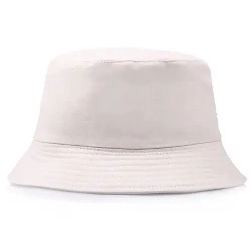 Japanese Brand Solid Color beige Foldable Bucket Hat Size ONE SIZE - 1 Thumbnail