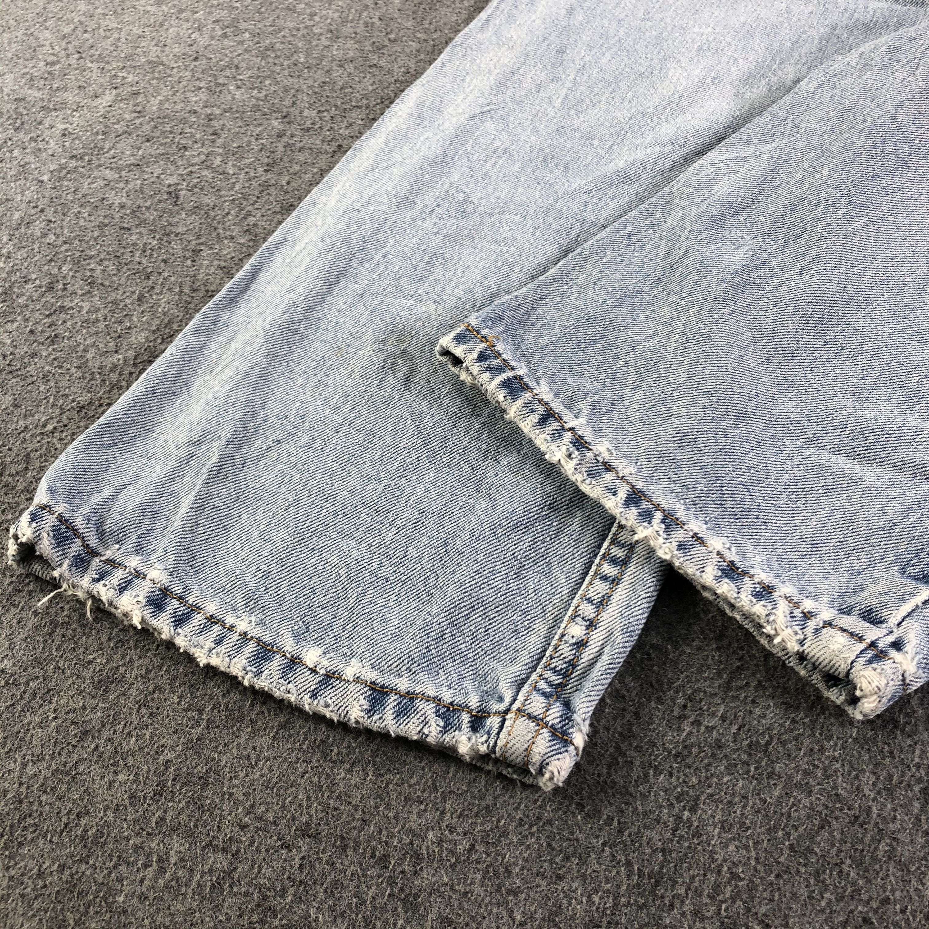 Levi's Vintage Blue Wash Levis 505 Jeans-J3158 Size US 32 / EU 48 - 6 Thumbnail