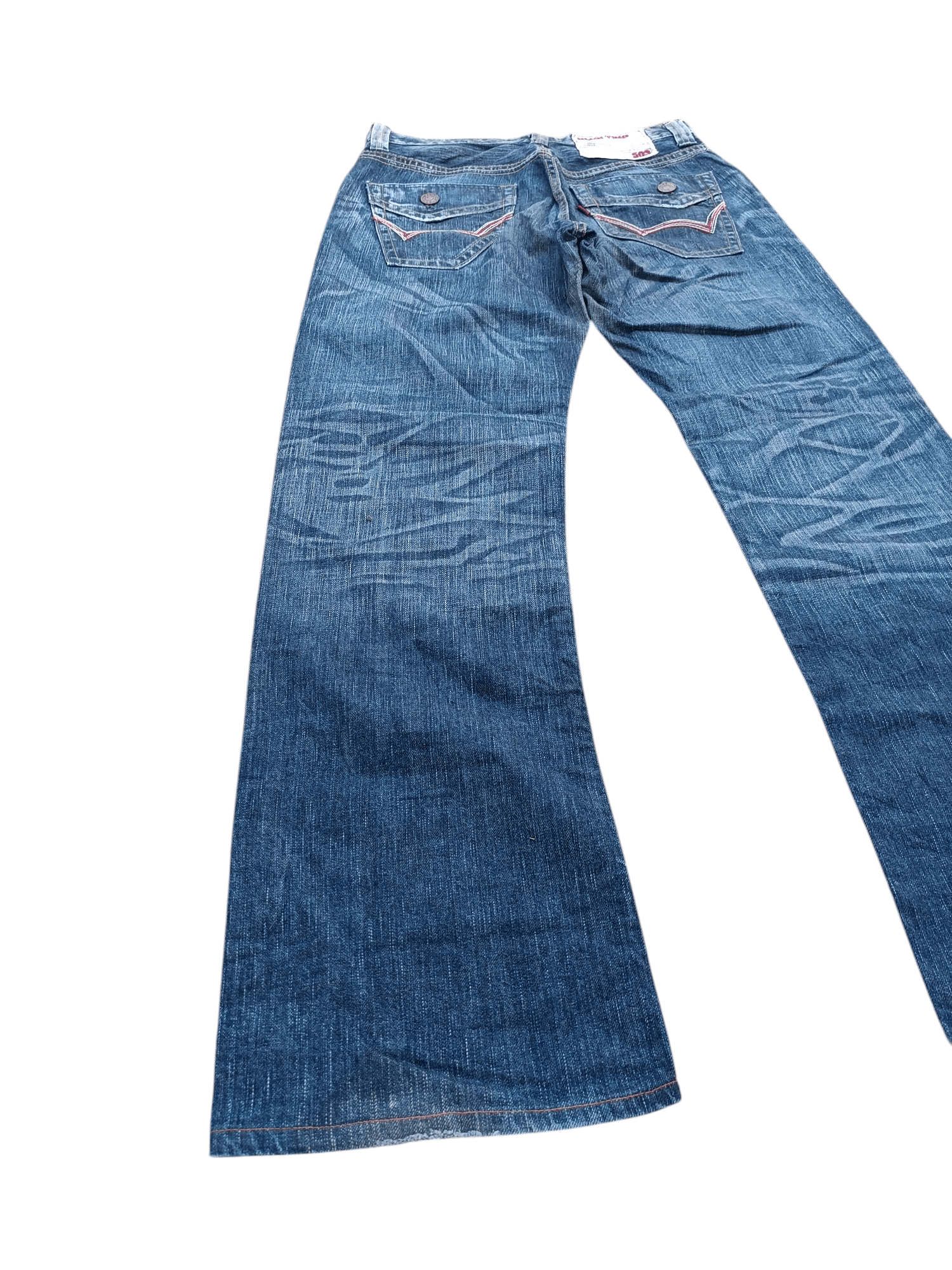 Edwin × Japanese Brand Vintage Edwin 503 Bootcut Whiskers Faded Denim Size US 30 / EU 46 - 16 Thumbnail