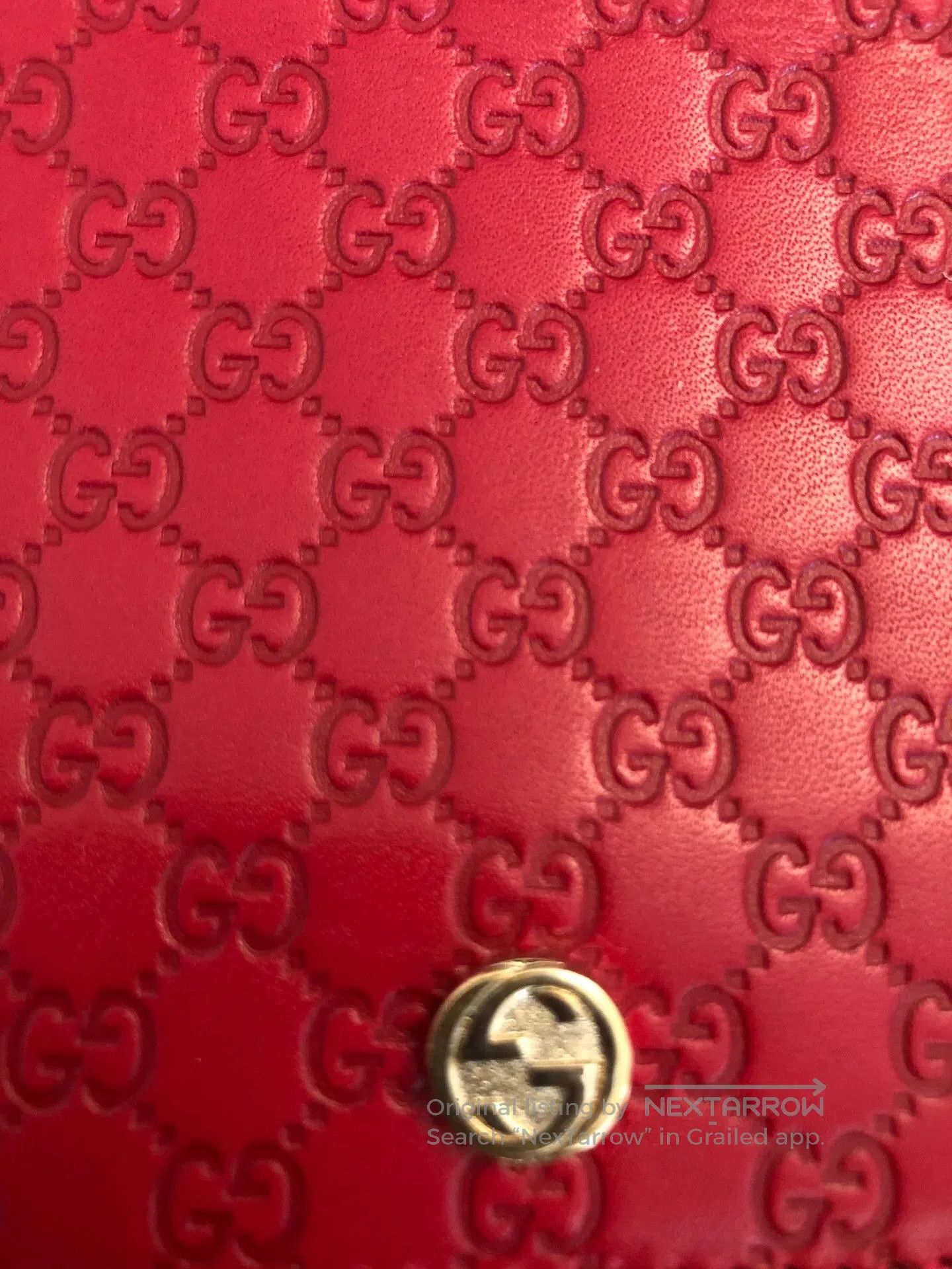 Gucci Gucci Double G Gold Buckle Leather Long Wallet. Size ONE SIZE - 4 Thumbnail