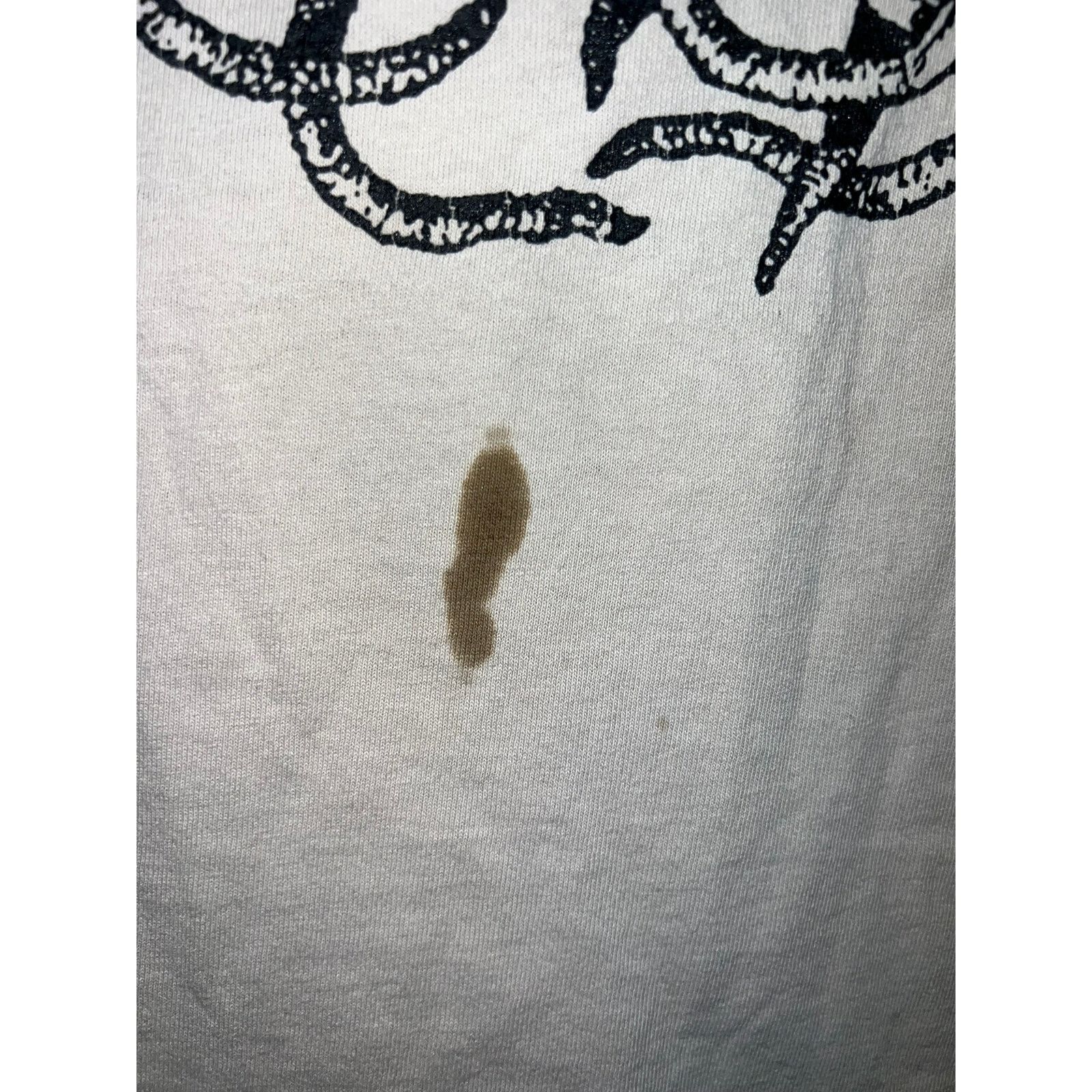 Gildan Nekrofilth Shirt Worm Ritual Design Music Tour Tee XL Stain Size US XL / EU 56 / 4 - 6 Thumbnail