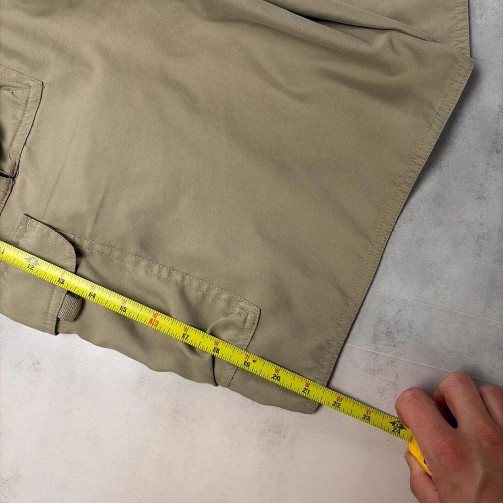 Other Y2K Beige Tony Hawk Surf Grunge Baggy Cargo Board Shorts Size US 34 / EU 50 - 7 Thumbnail