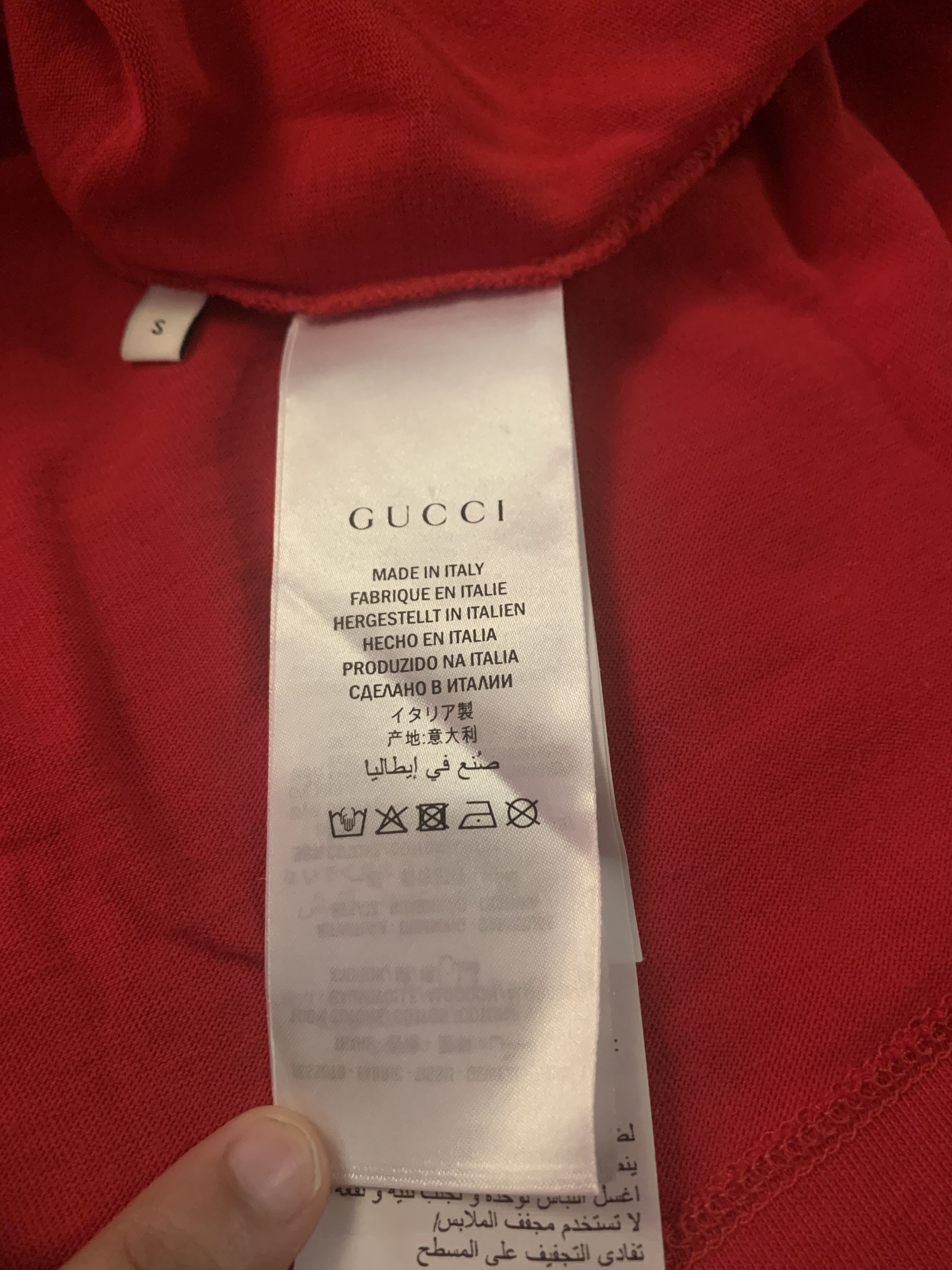 Gucci Gucci Long Sleeve Polo Shirt Size US L / EU 52-54 / 3 - 7 Thumbnail