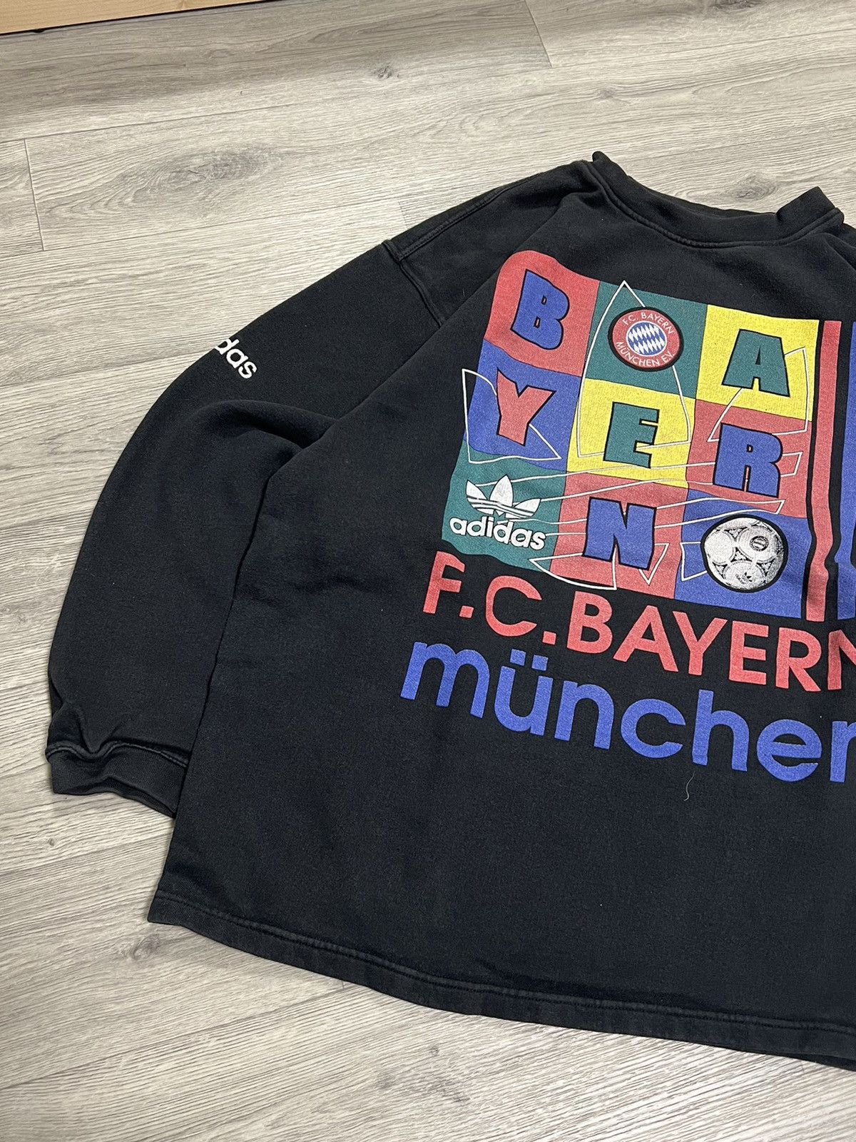 Adidas × Vintage Adidas F. C. Bayern vintage 90’s retro sweatshirt Size US XL / EU 56 / 4 - 2 Thumbnail
