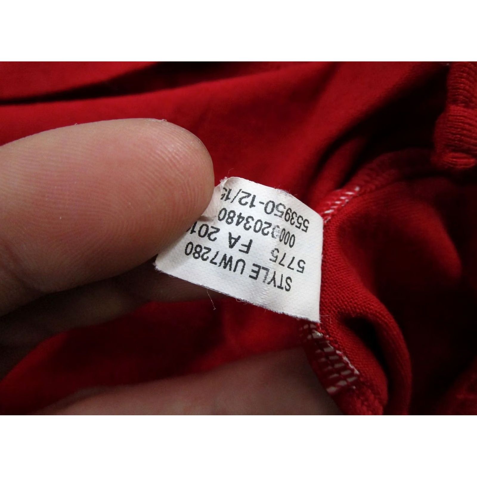 Under Armour Under Armour Wisconsin Badgers Womens Cowl Neck Long Sleeve Top Size M NCAA Red Cotton Blouse Shirt Mens? Size M / US 6-8 / IT 42-44 - 4 Thumbnail