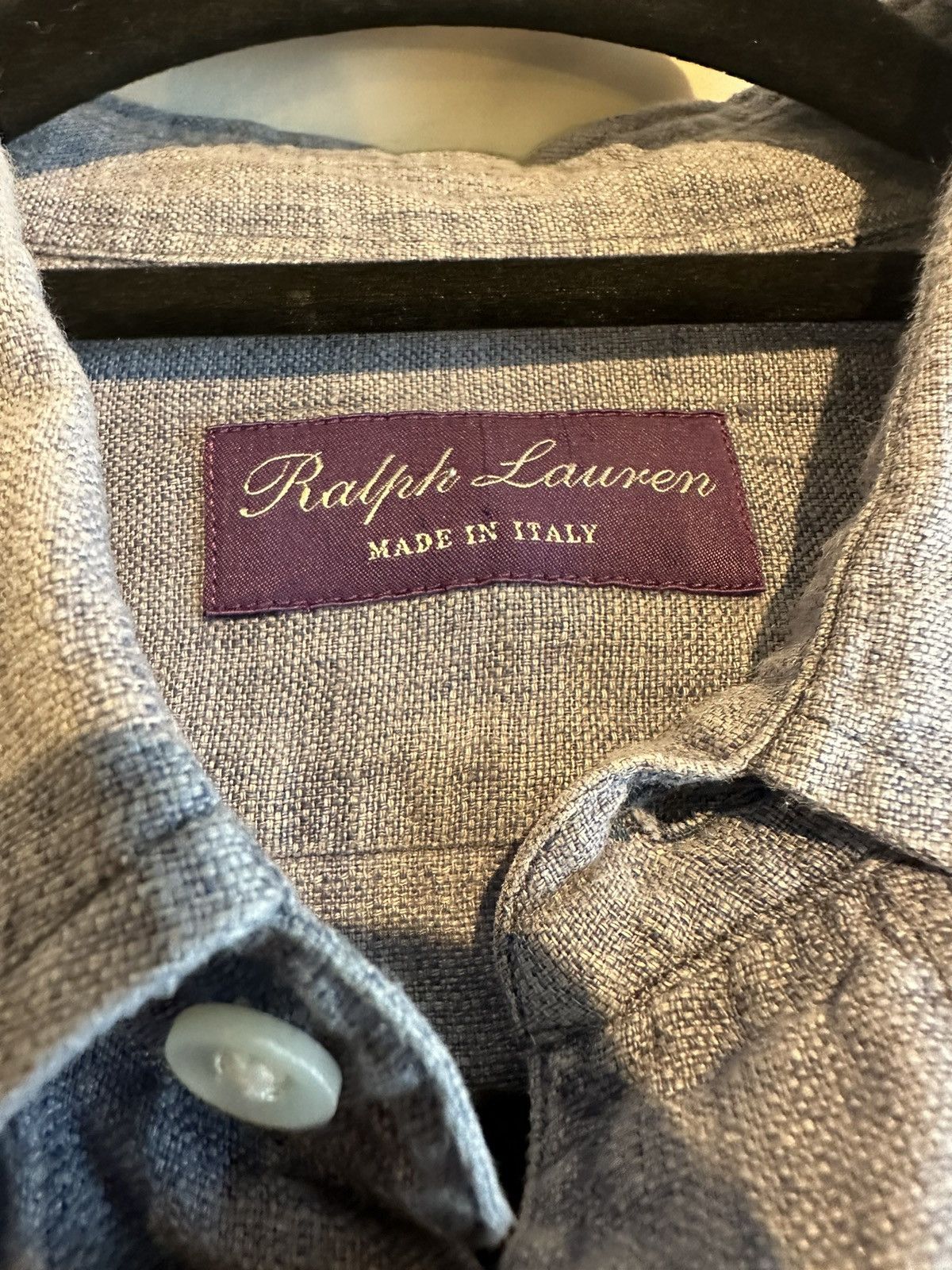 Ralph Lauren × Ralph Lauren Purple Label Ralph Lauren Purple label blue shirt Size US M / EU 48-50 / 2 - 3 Thumbnail