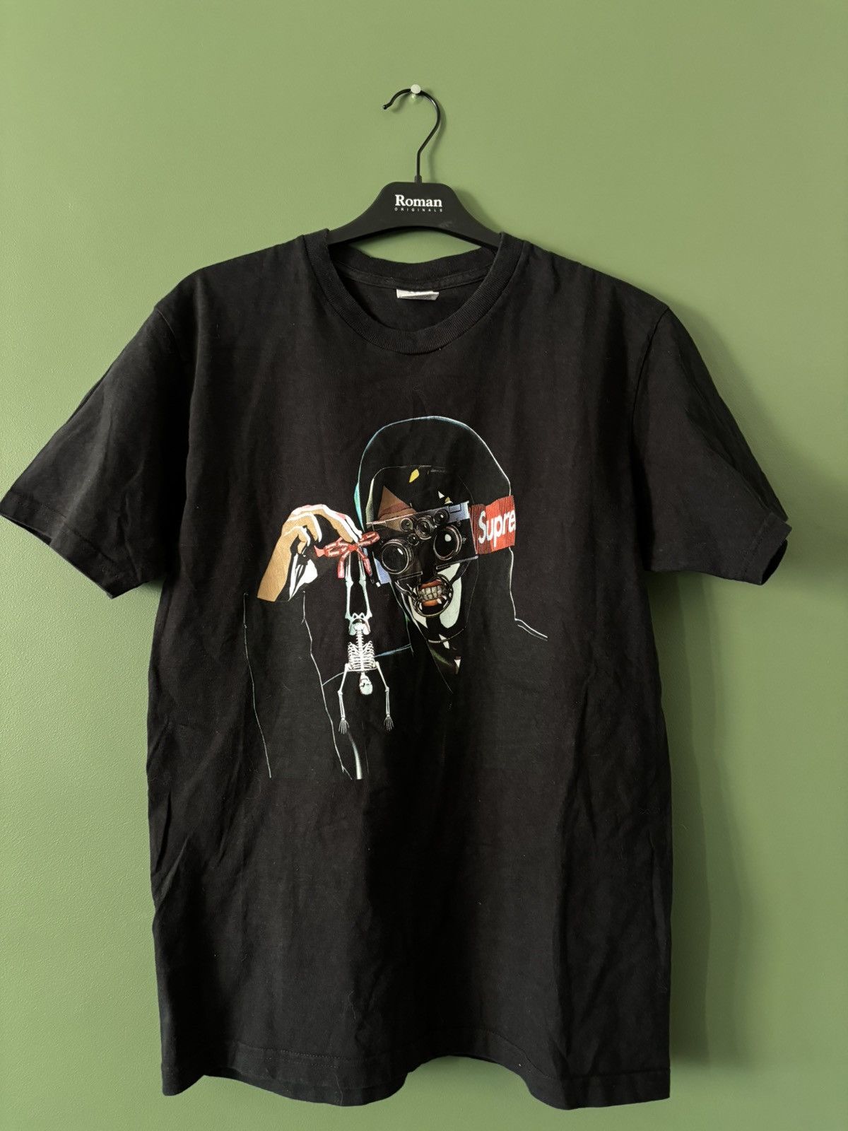 Supreme black Supreme Creeper Tee Size US M / EU 48-50 / 2 - 1 Thumbnail