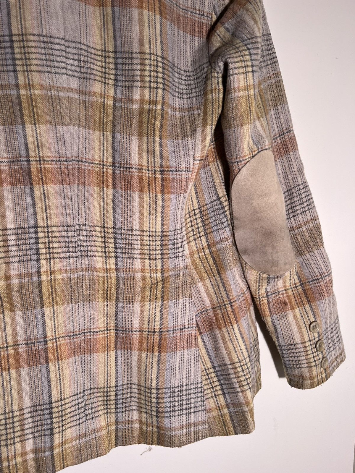 Vintage 60's 70's VTG Vintage Bobbie Brooks Plaid Retro Indie Blazer Size M / US 6-8 / IT 42-44 - 10 Thumbnail