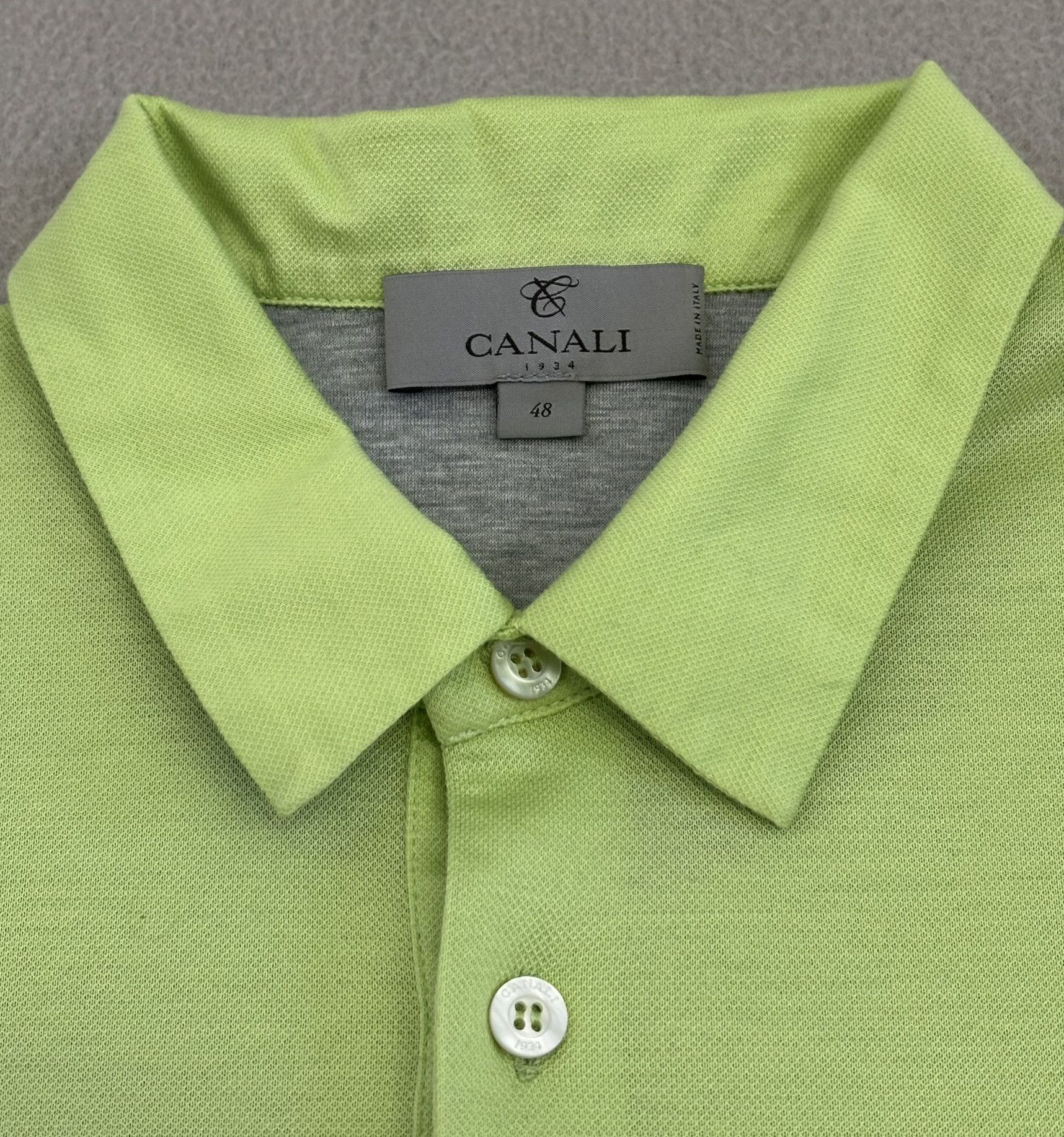 Canali Polo Canali Size 48 Size US M / EU 48-50 / 2 - 12 Thumbnail