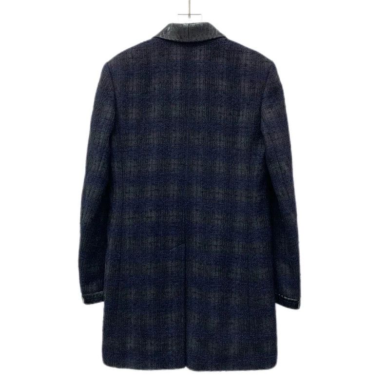 Chanel ChanelBlack plaid wool lapel single-breasted long-sleeved c Size XXS / US 00 / IT 34 - 2 Thumbnail