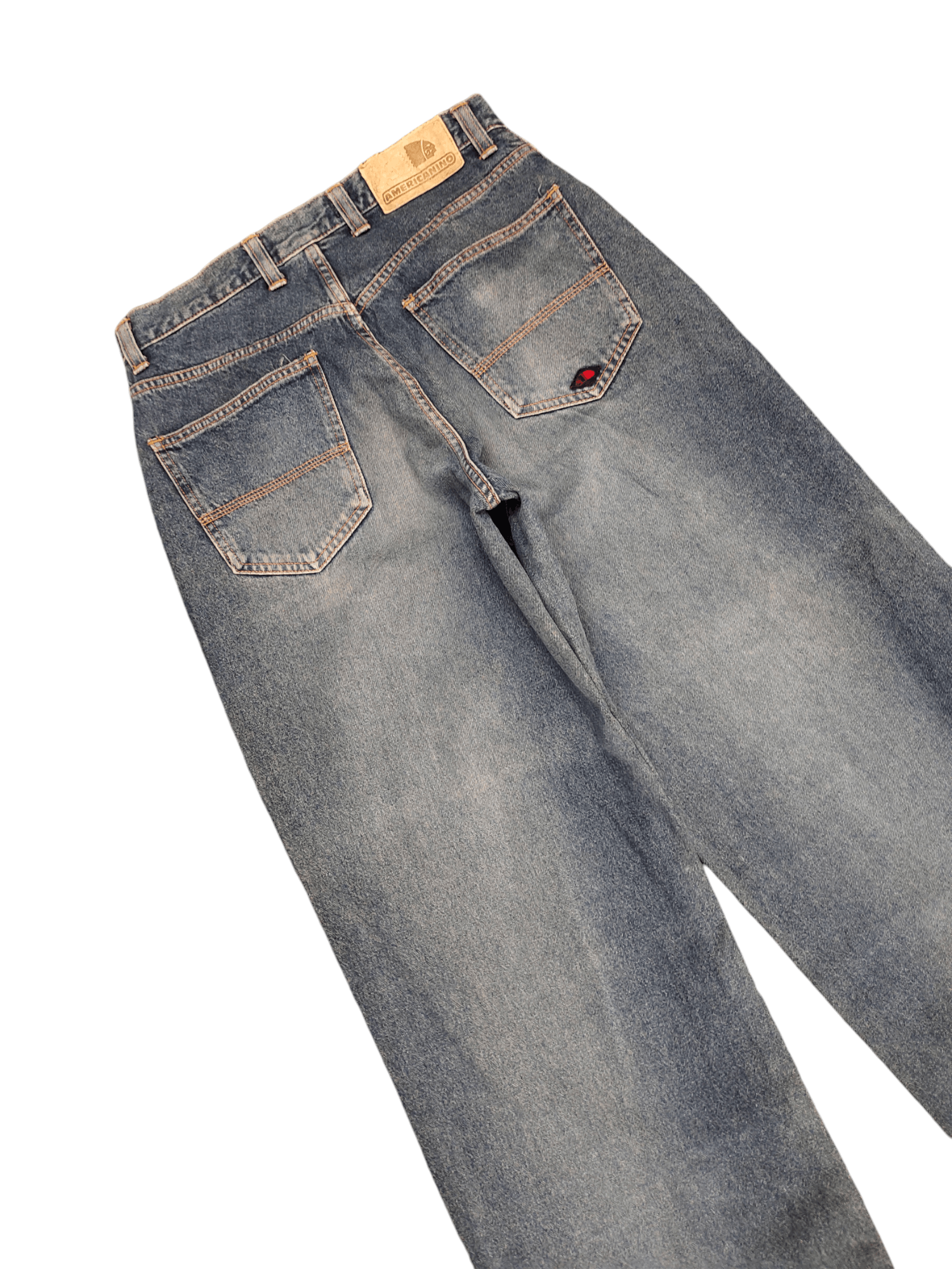 JNCO Crazy Vintage Y2k Americanino Wide Leg Jnco Style Baggy Jean Size US 32 / EU 48 - 6 Thumbnail