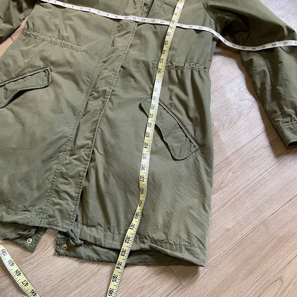 Le Grande Bleu (L.G.B.) Y2K fur Military Parka jacket LGB Goa Size US M / EU 48-50 / 2 - 9 Thumbnail