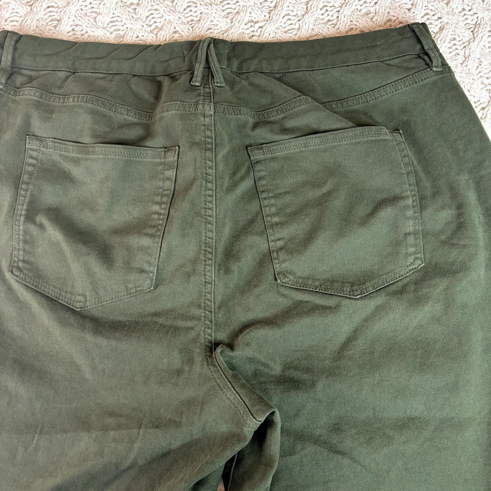 Good American Good American Good Classic Ankle High-Rise Stretchy Pants Je Size 40" / US 18 - 8 Thumbnail